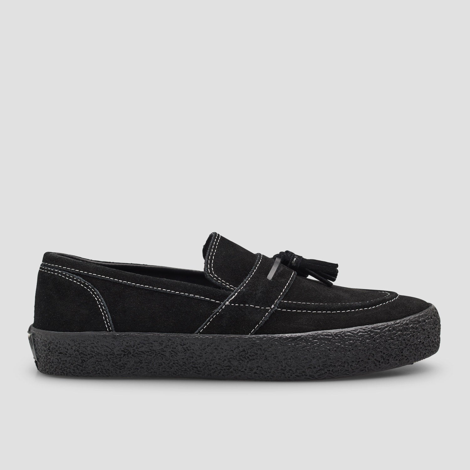 Last Resort AB VM005 Loafer Skate Shoes Black / Black / White Stitch
