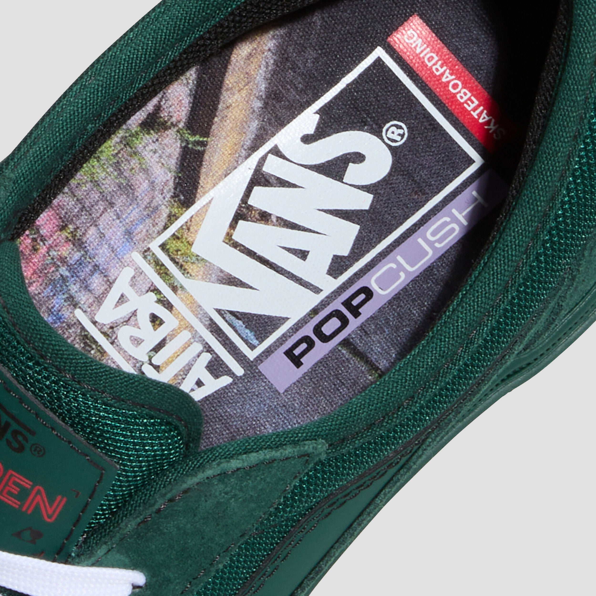 Vans Skate Curren Caples Atiba Skate Shoes Emerald