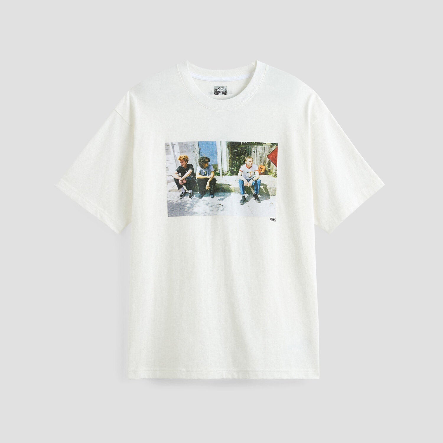 Vans Skate Atiba Haze Curb Crew T-Shirt White