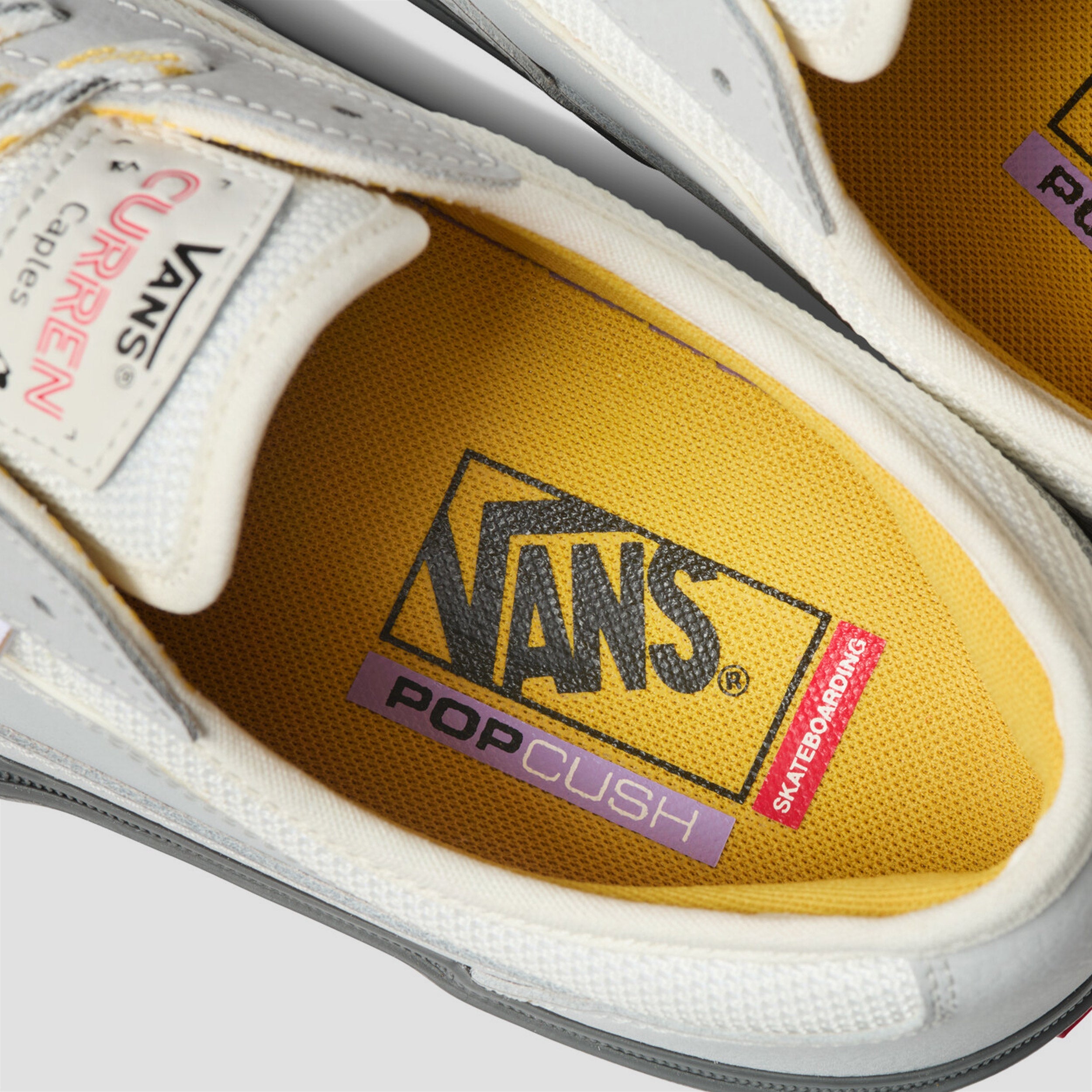 Vans Skate Curren Caples Skate Shoes Grey