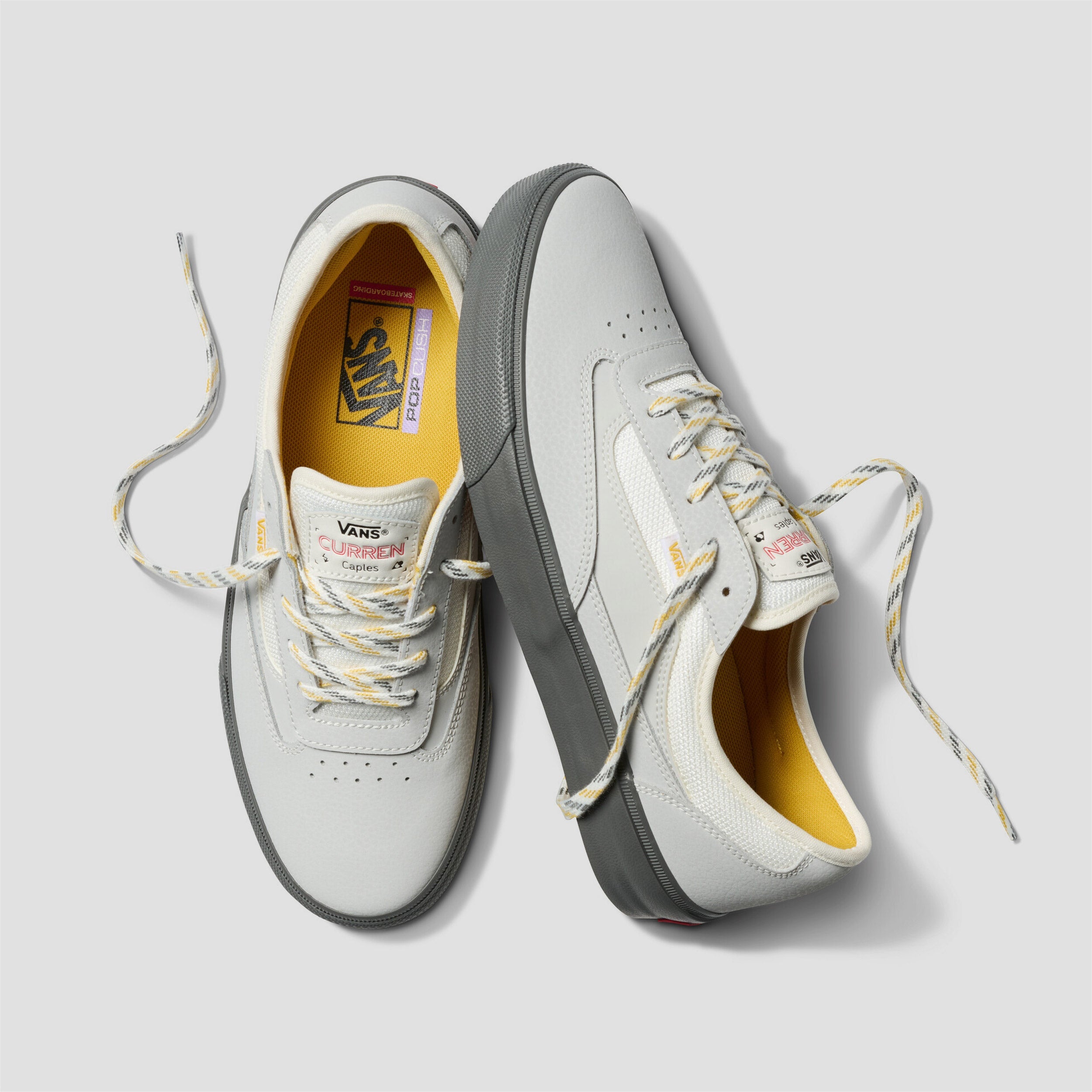 Vans Skate Curren Caples Skate Shoes Grey