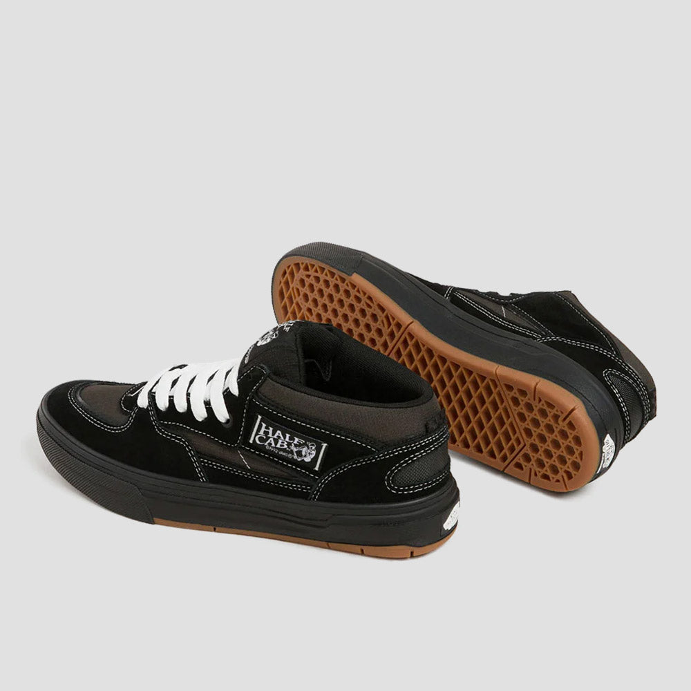 Vans Skate Half Cab Wafflecup Skate Shoes Black