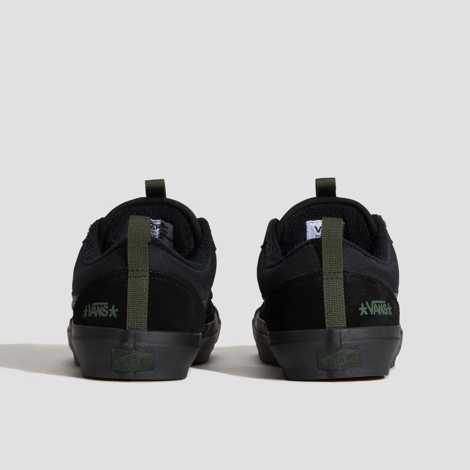 Vans Skate Old Skool 36+ Skate Shoes Atiba Black / Dark Green