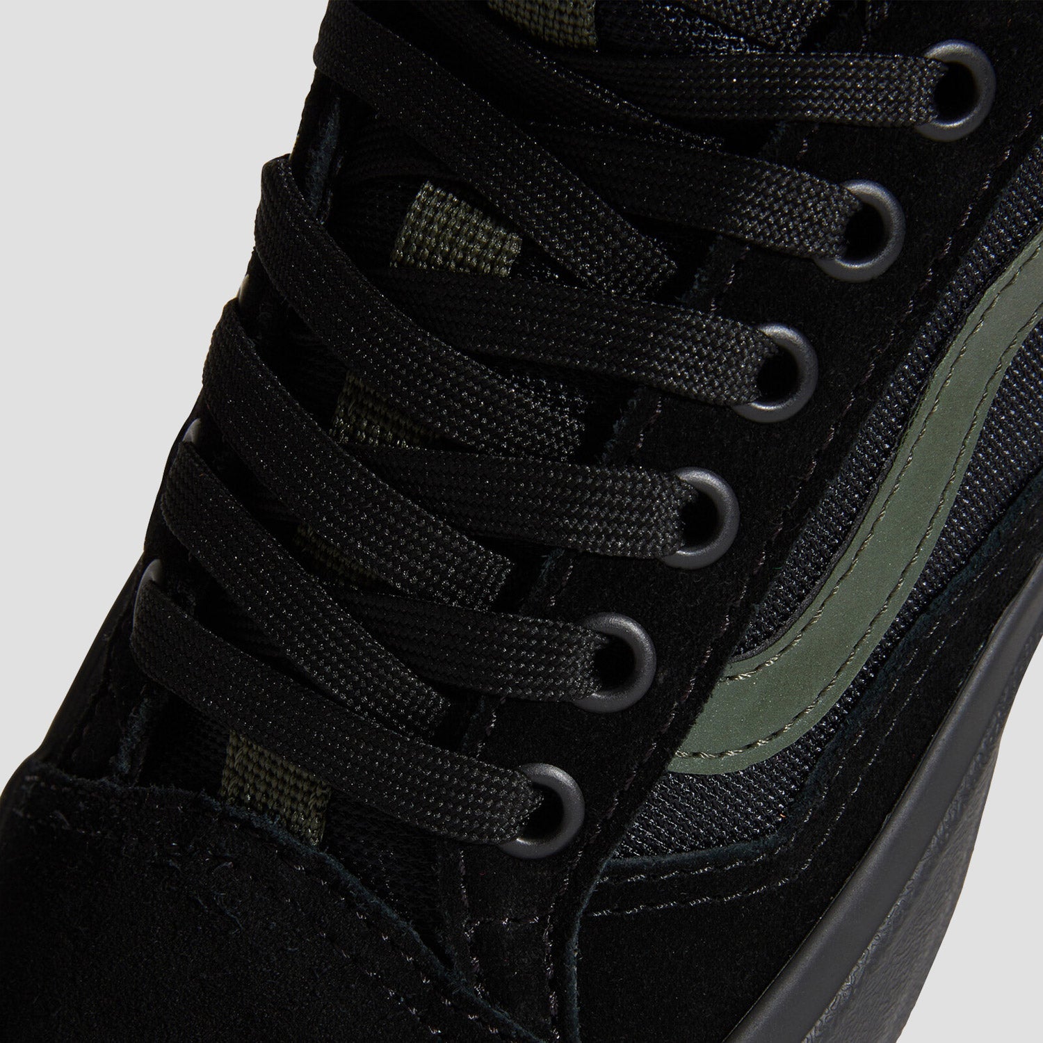 Vans Skate Old Skool 36+ Skate Shoes Atiba Black / Dark Green