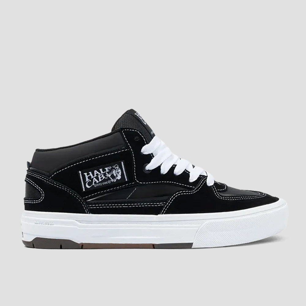 Vans Skate Half Cab Wafflecup Shoes Black / White