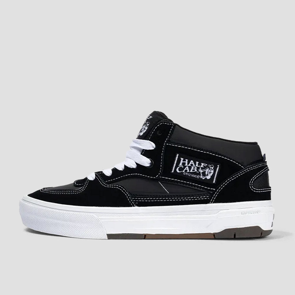 Vans Skate Half Cab Wafflecup Shoes Black / White