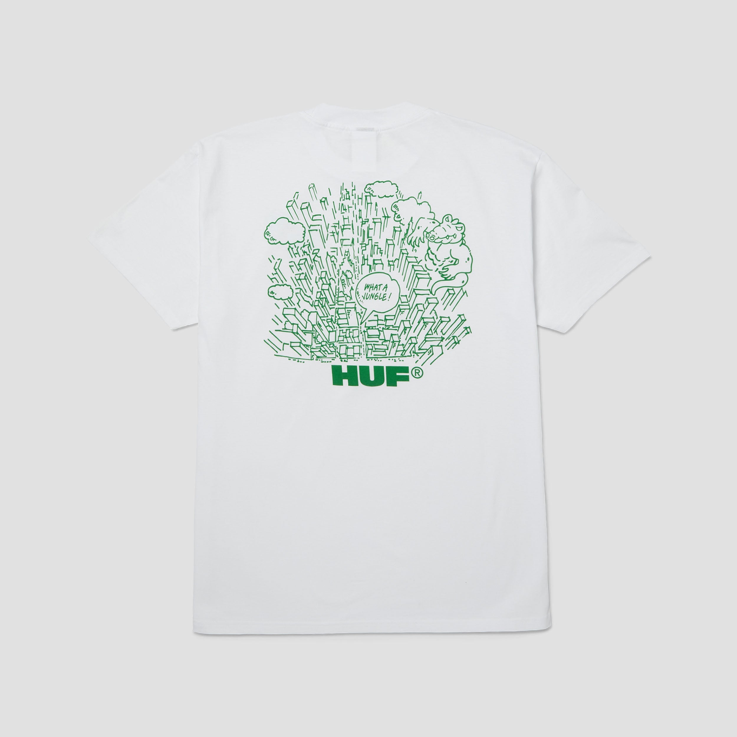 HUF What A Jungle T-Shirt White