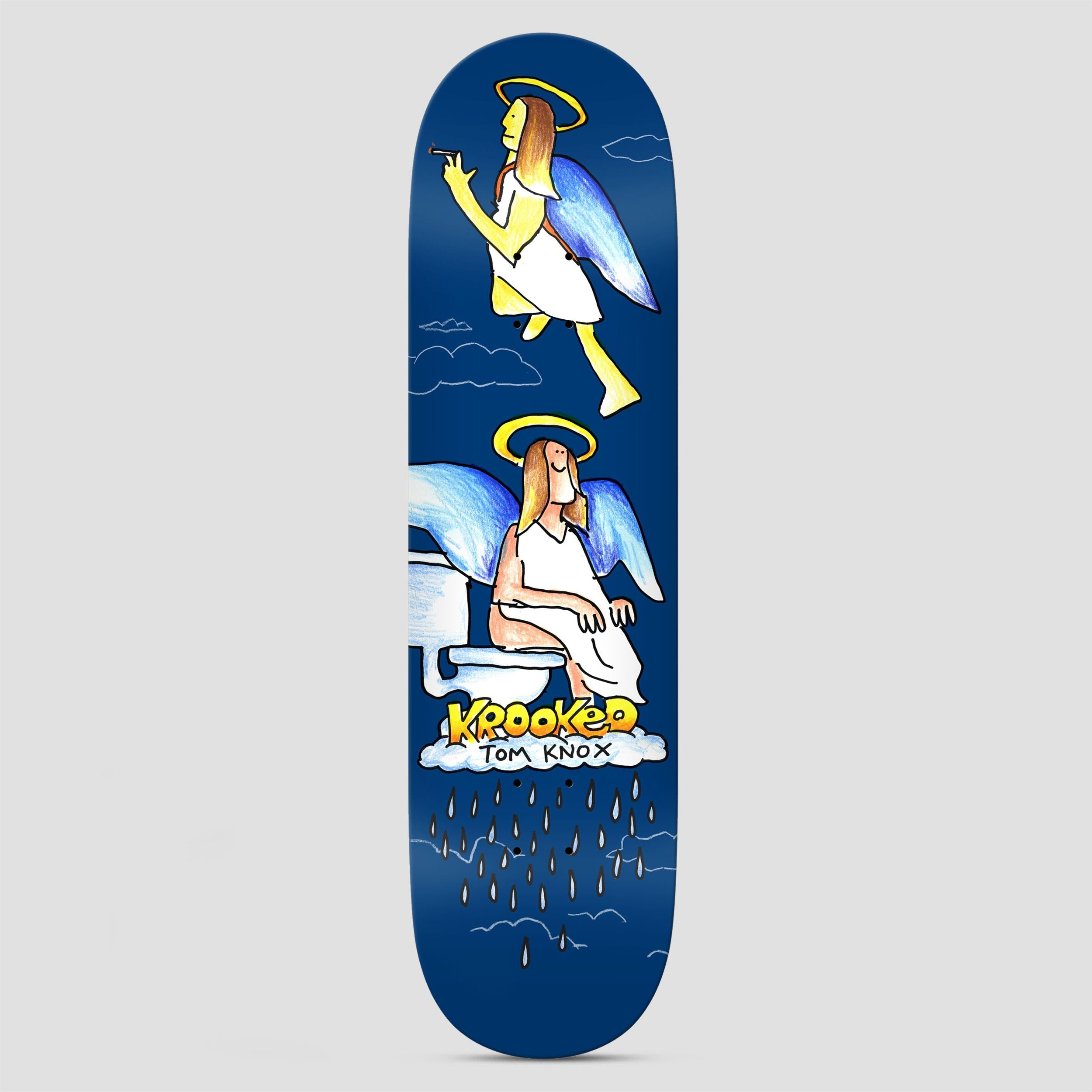 Krooked 8.5 Knox Angel Skateboard Deck