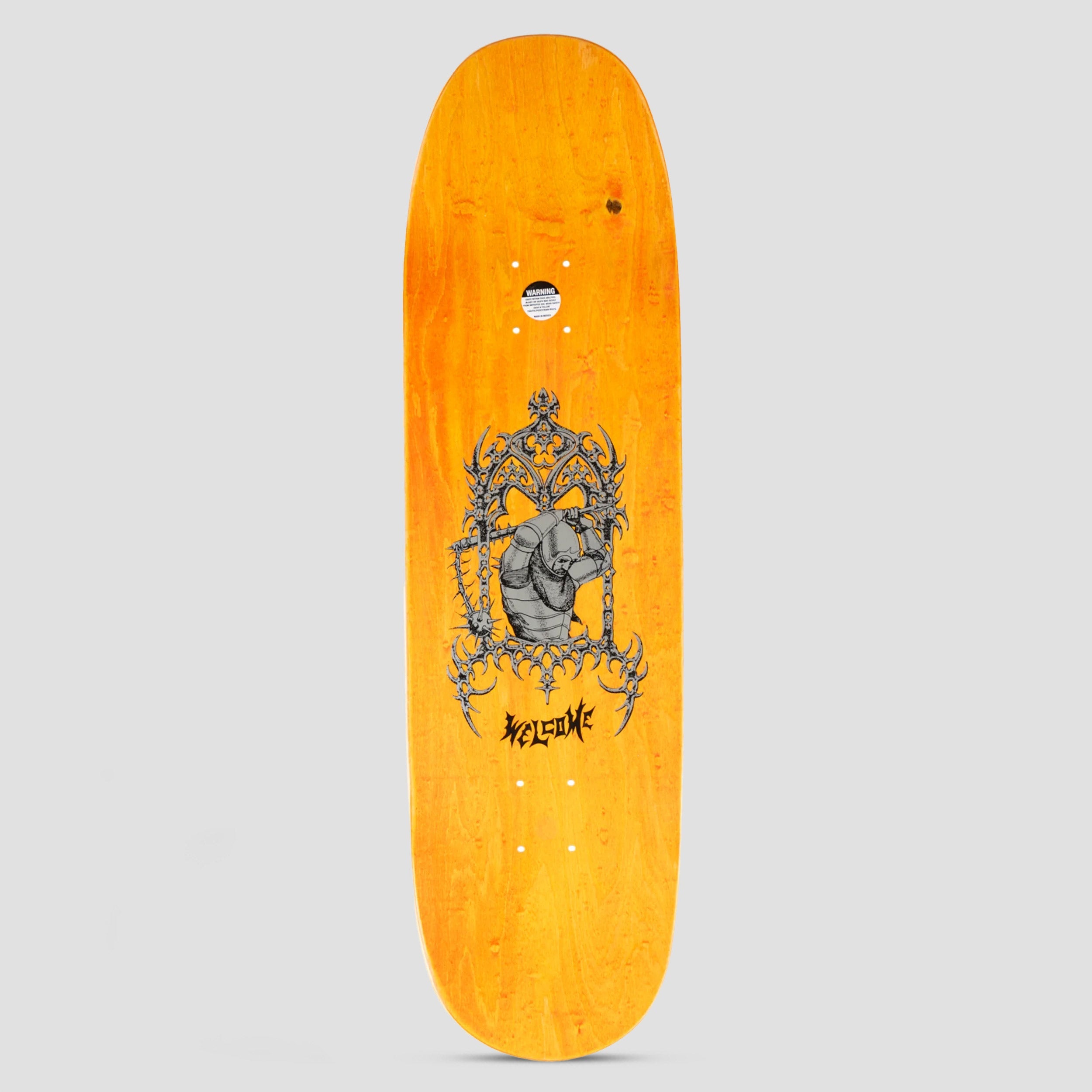 Welcome 9.0 Paladin Ryan Reyes Pro Model on Baculus 2.0 Skateboard Deck Purple / Gold Foil