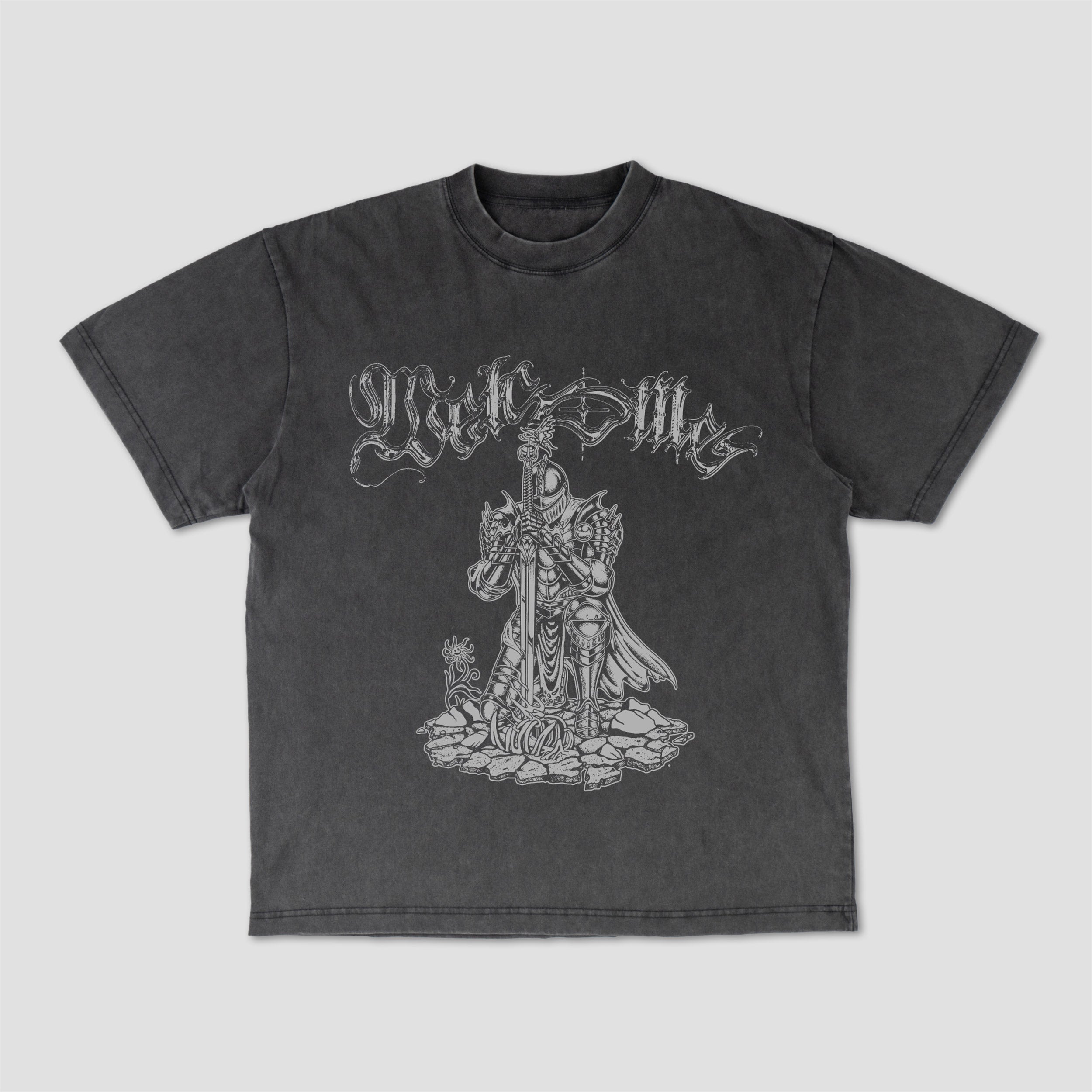 Welcome Paladin Boxy T-Shirt Vintage Black