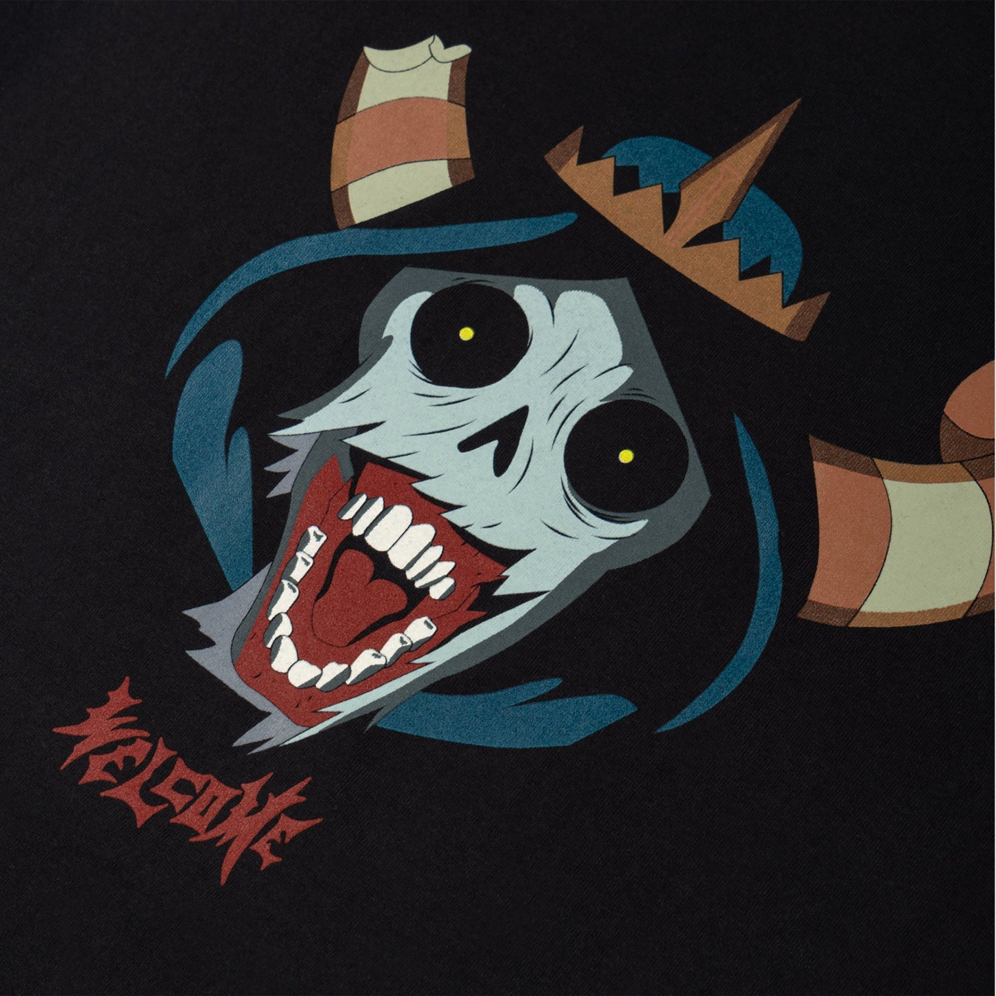 Welcome X Adventure Time The Lich T-Shirt Black