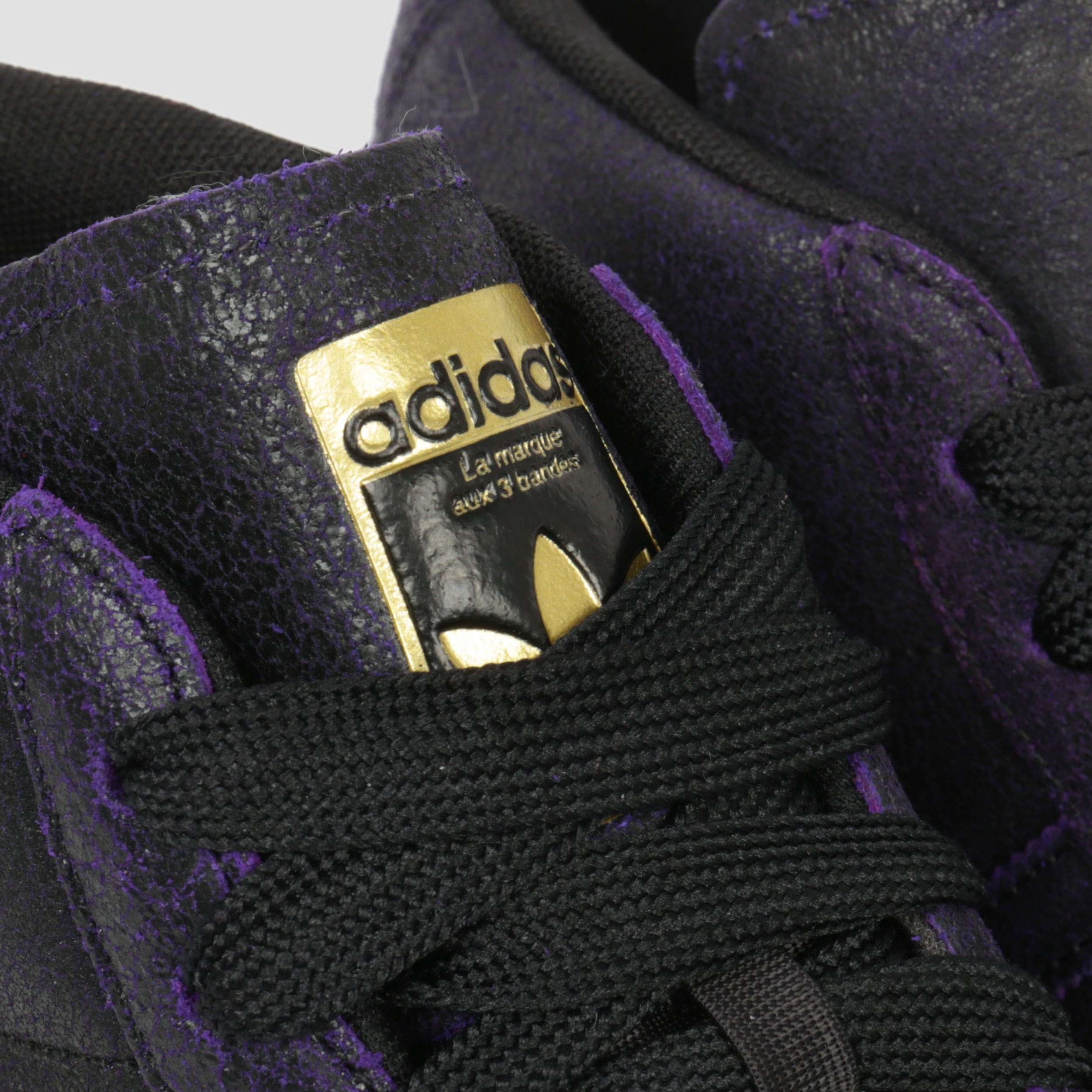 adidas Kader Pro Model ADV Skate Shoes Core Black / Core Black / Dark Purple
