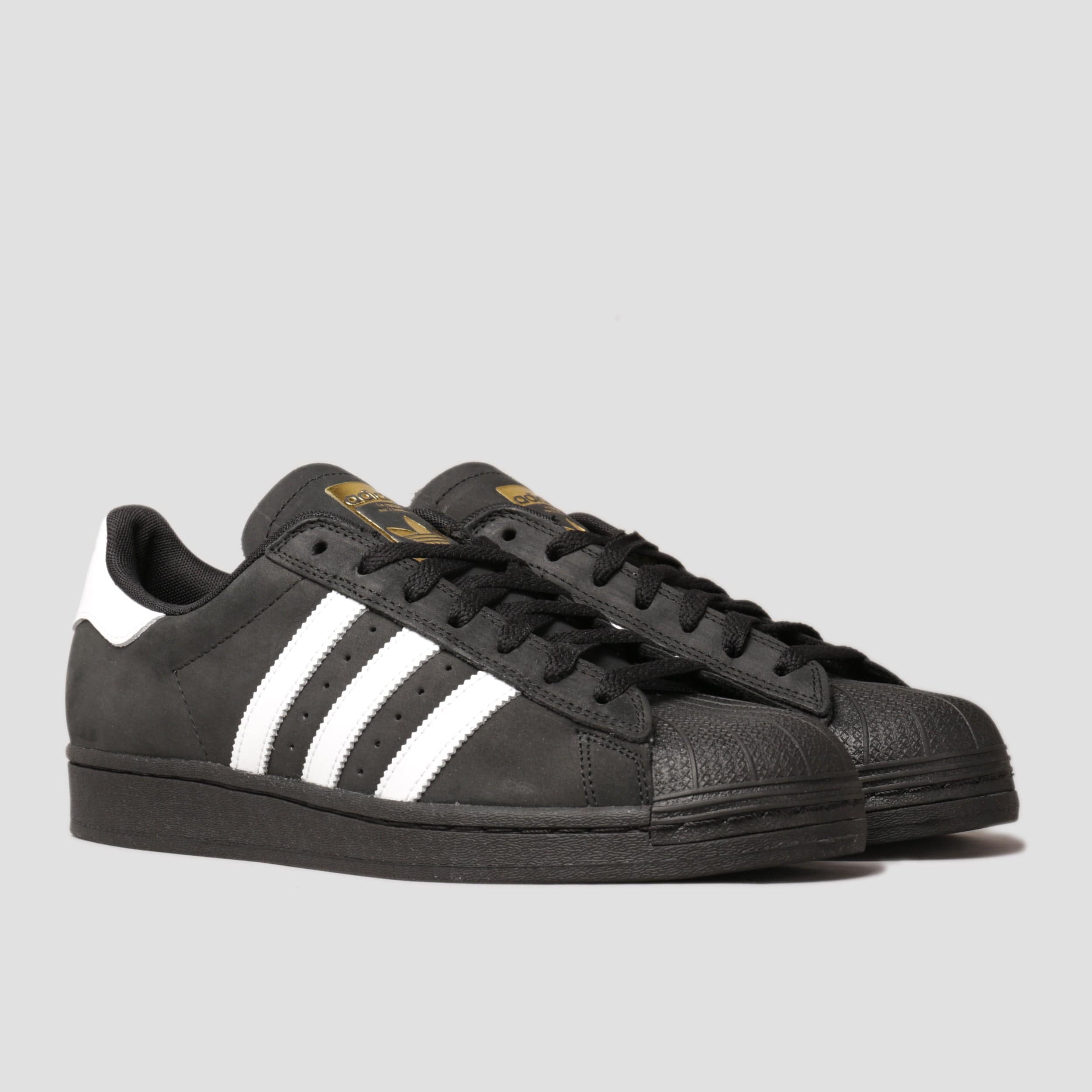 adidas Superstar ADV Shoes Core Black / Footwear White / Gold Metallic