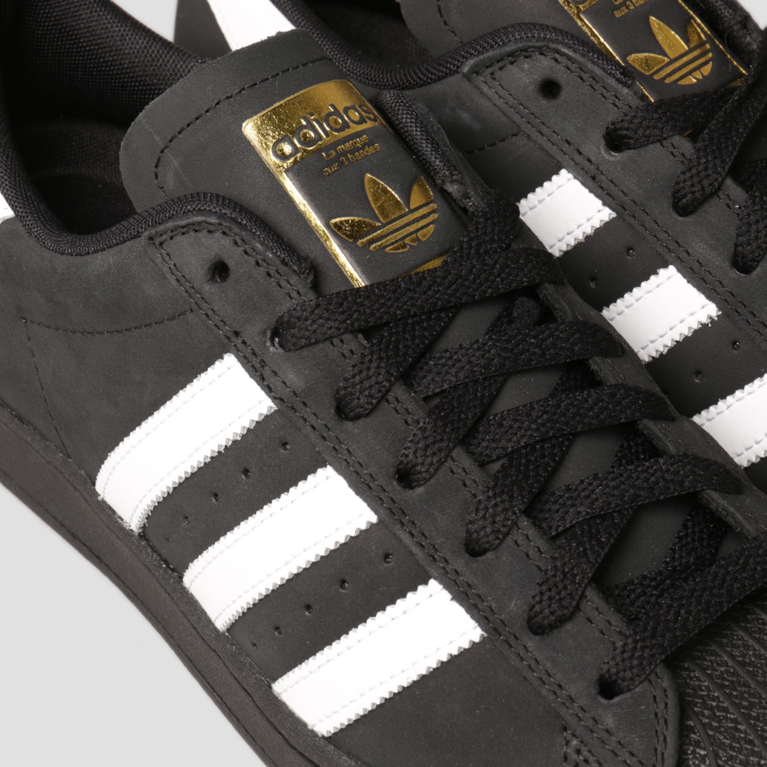 adidas Superstar ADV Shoes Core Black / Footwear White / Gold Metallic