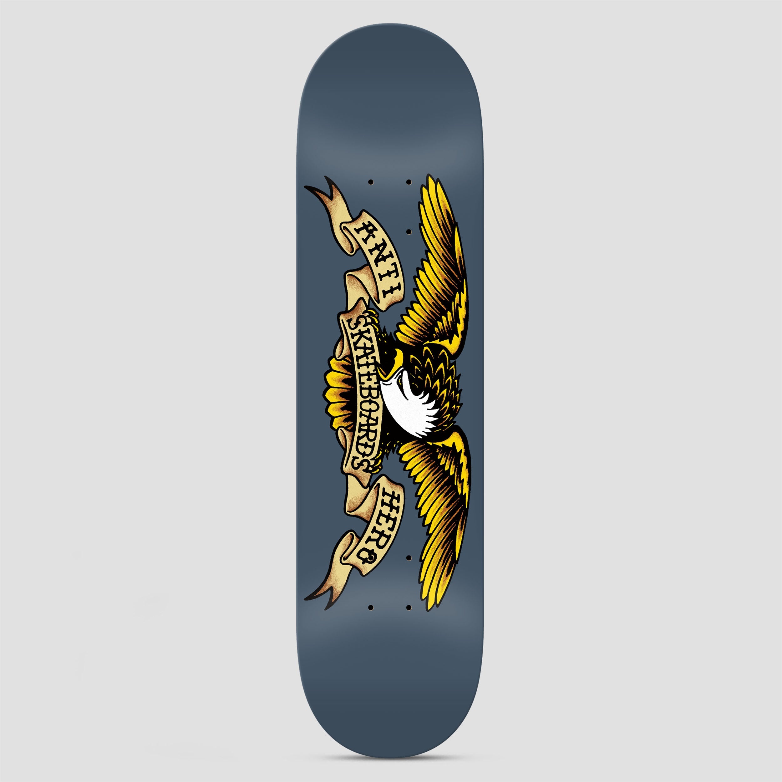 Anti Hero 8.25 Team Classic Eagle Skateboard Deck Grey