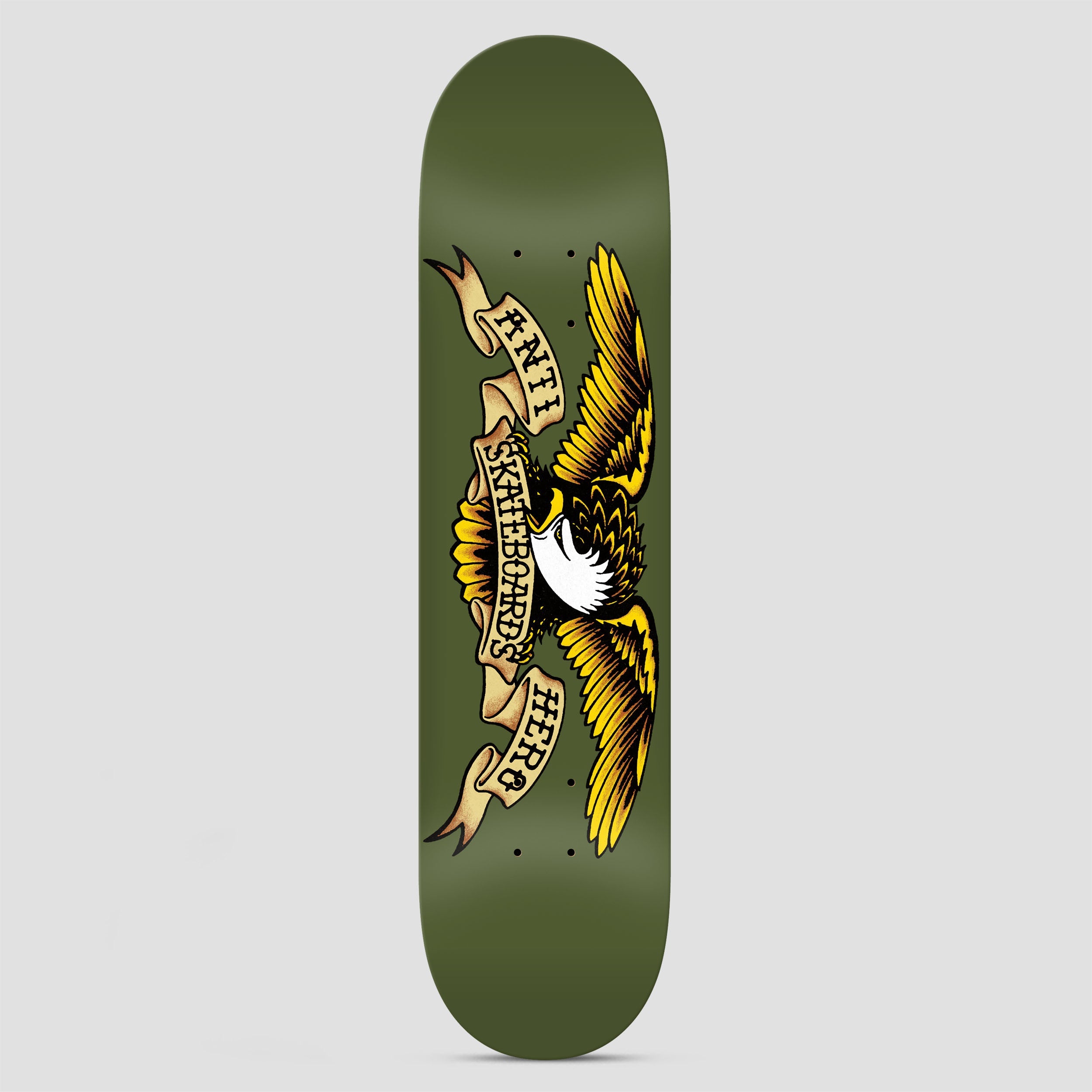 Anti Hero 8.38 Team Classic Eagle Skateboard Deck Army