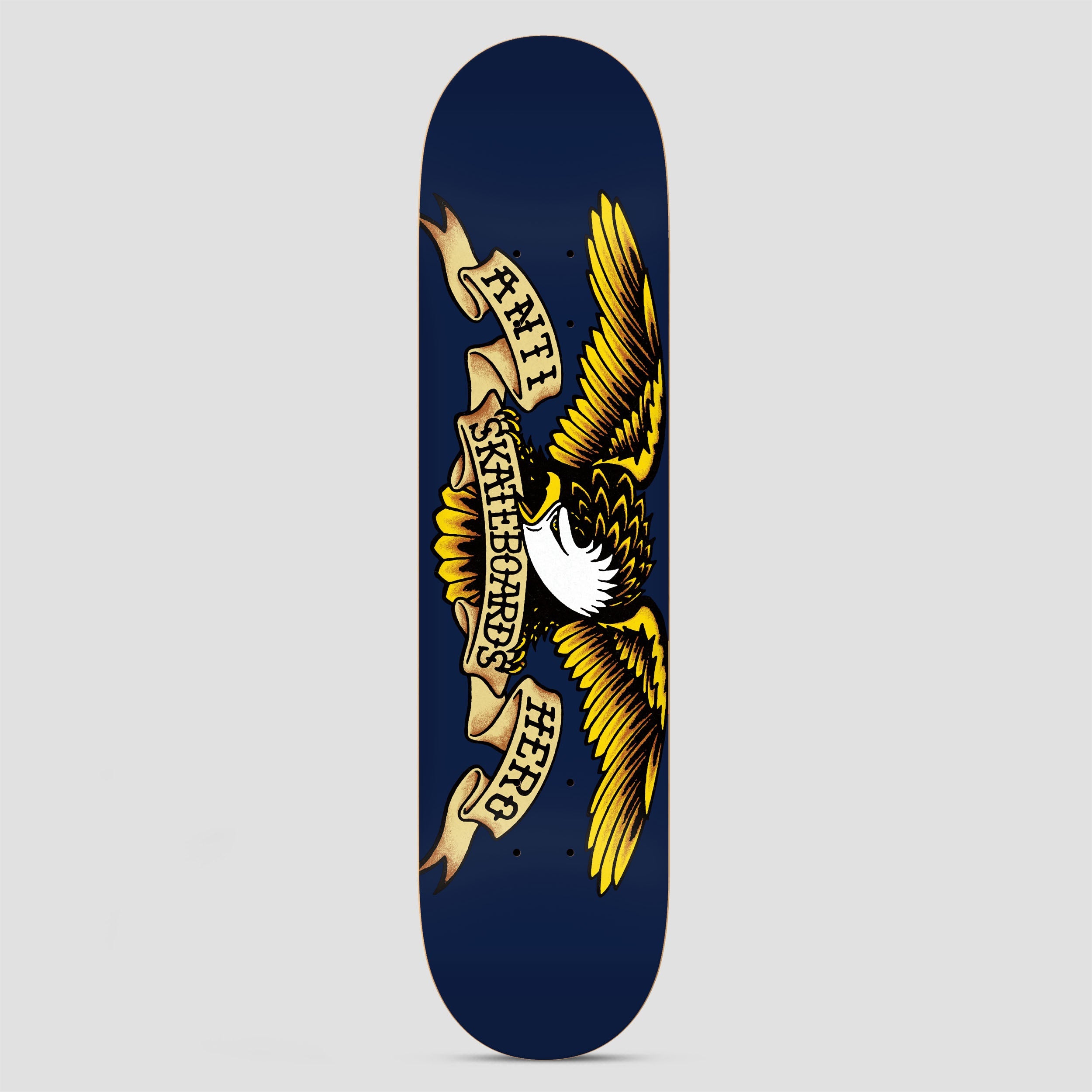 Anti Hero 8.5 Team Classic Eagle Skateboard Deck Navy