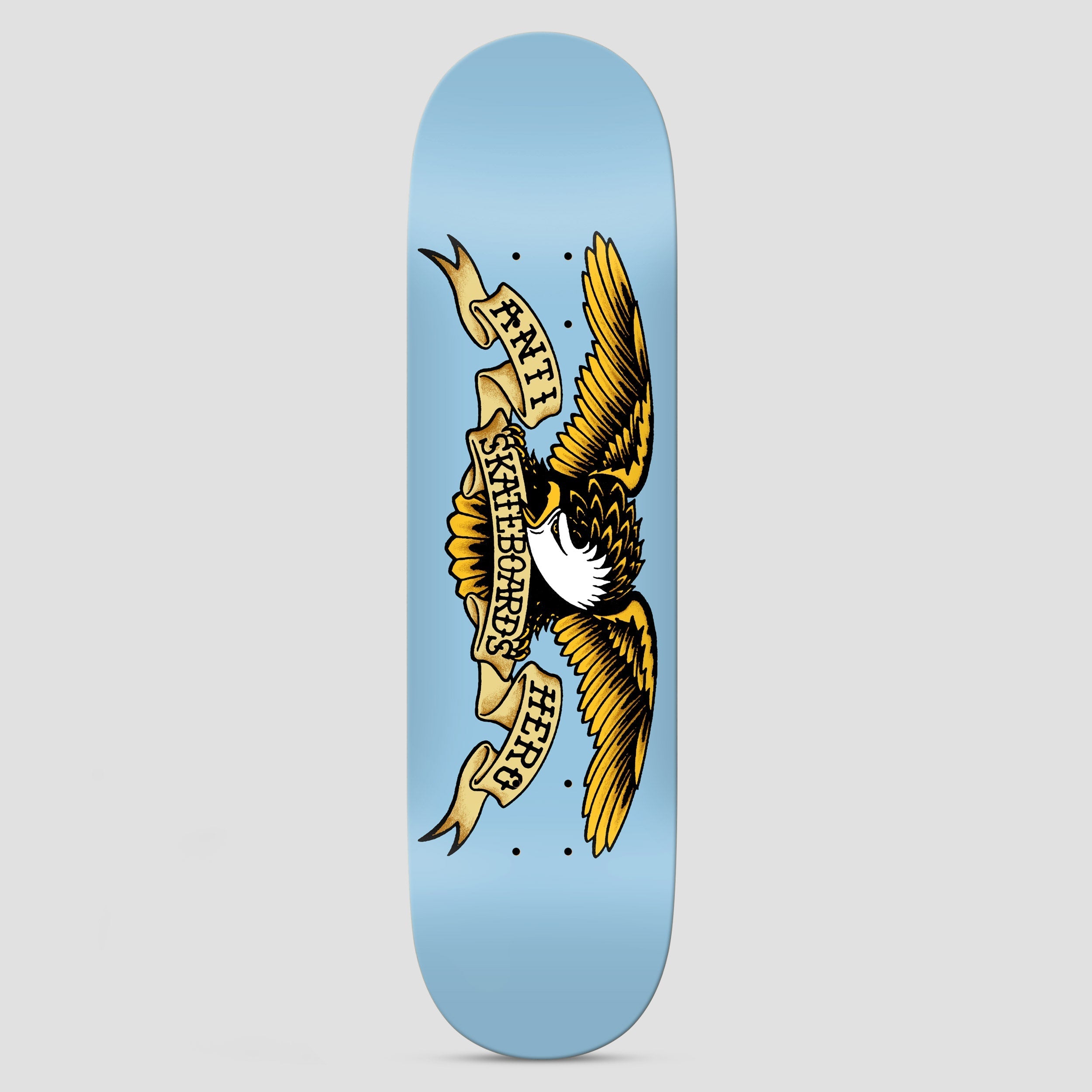 Anti Hero 8.28 Classic Eagle Skateboard Deck Light Blue II