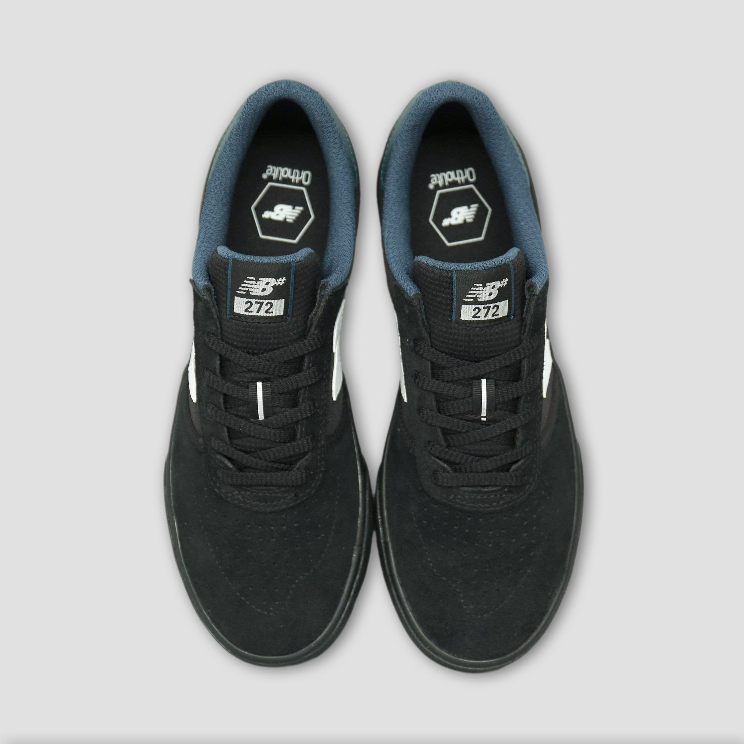 New Balance 272 Shoes Black / Teal / White