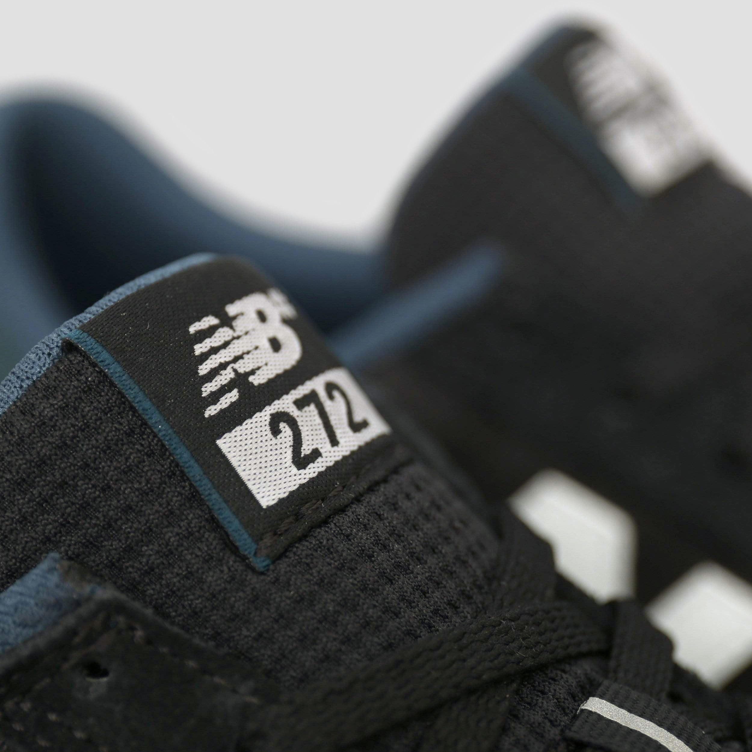 New Balance 272 Shoes Black / Teal / White