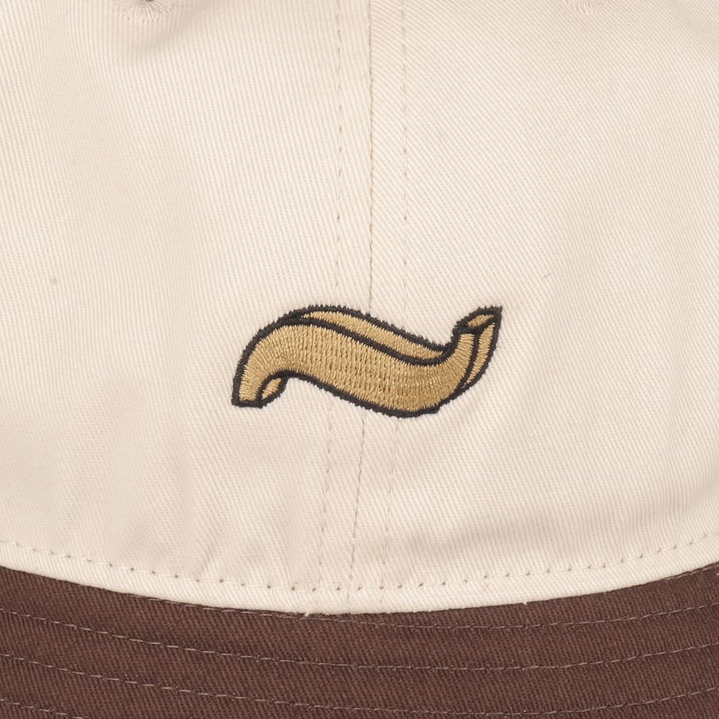 Passport Tilde 6 Panel Bucket Cap Choc