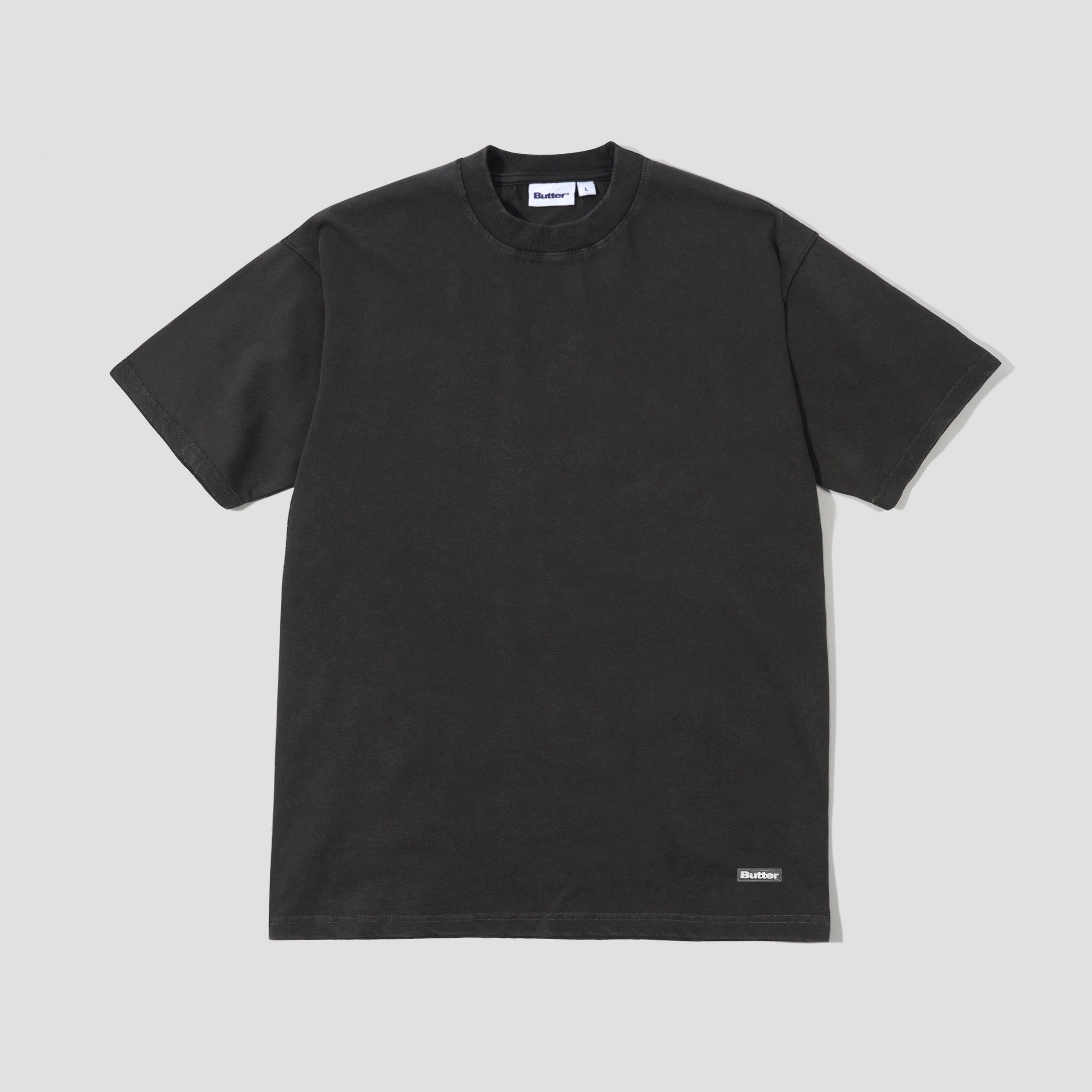 Butter Goods Basic T-Shirt Washed Black