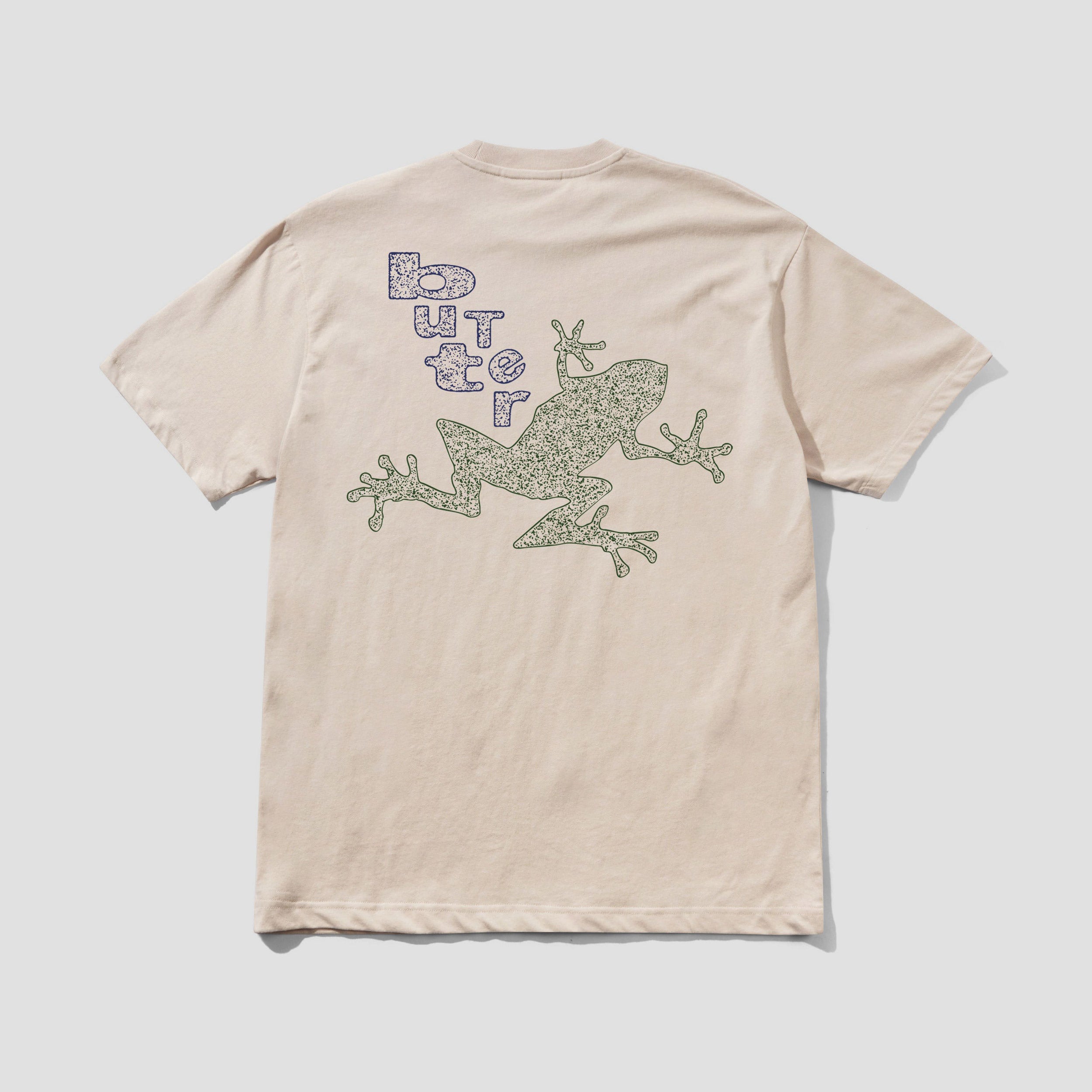 Butter Goods Croaker T-Shirt Taupe