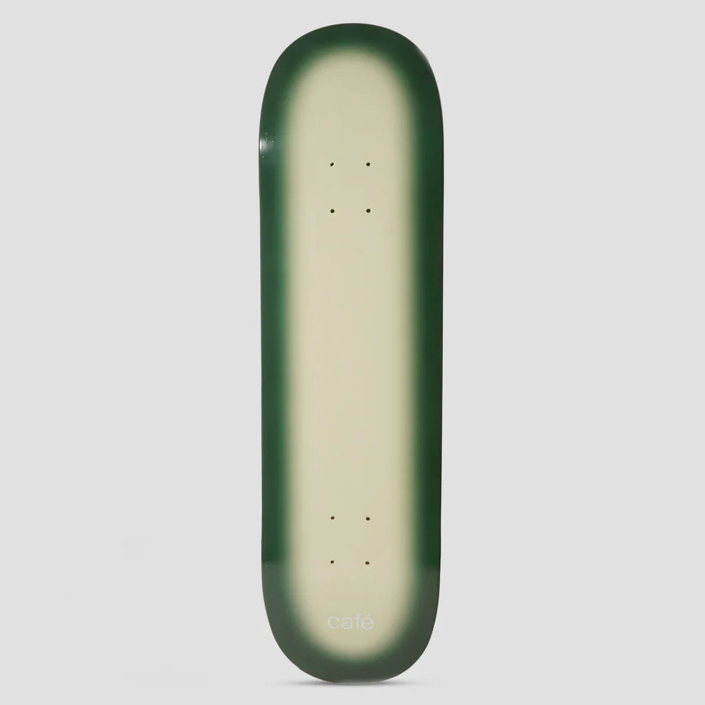 Skateboard Cafe 8.5 Fade Skateboard Deck Ecru / Forest Green