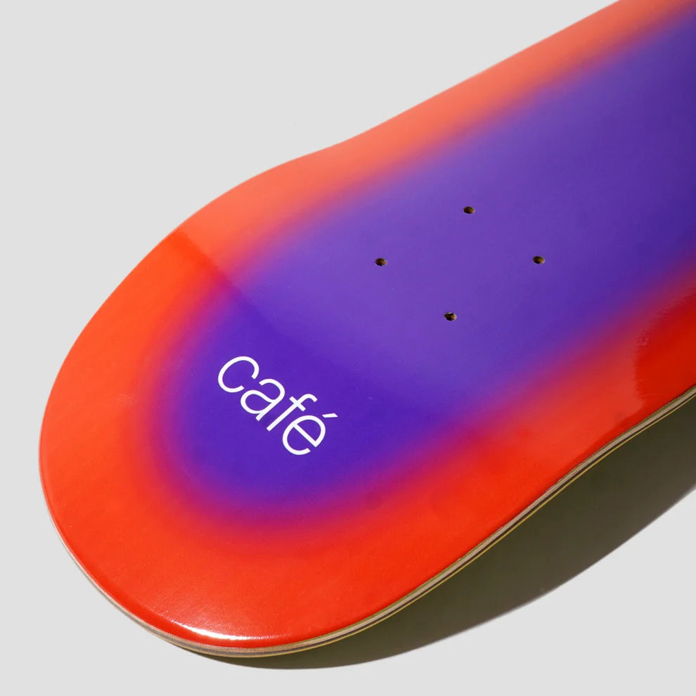 Skateboard Cafe 8.25 Fade Skateboard Deck Purple / Red
