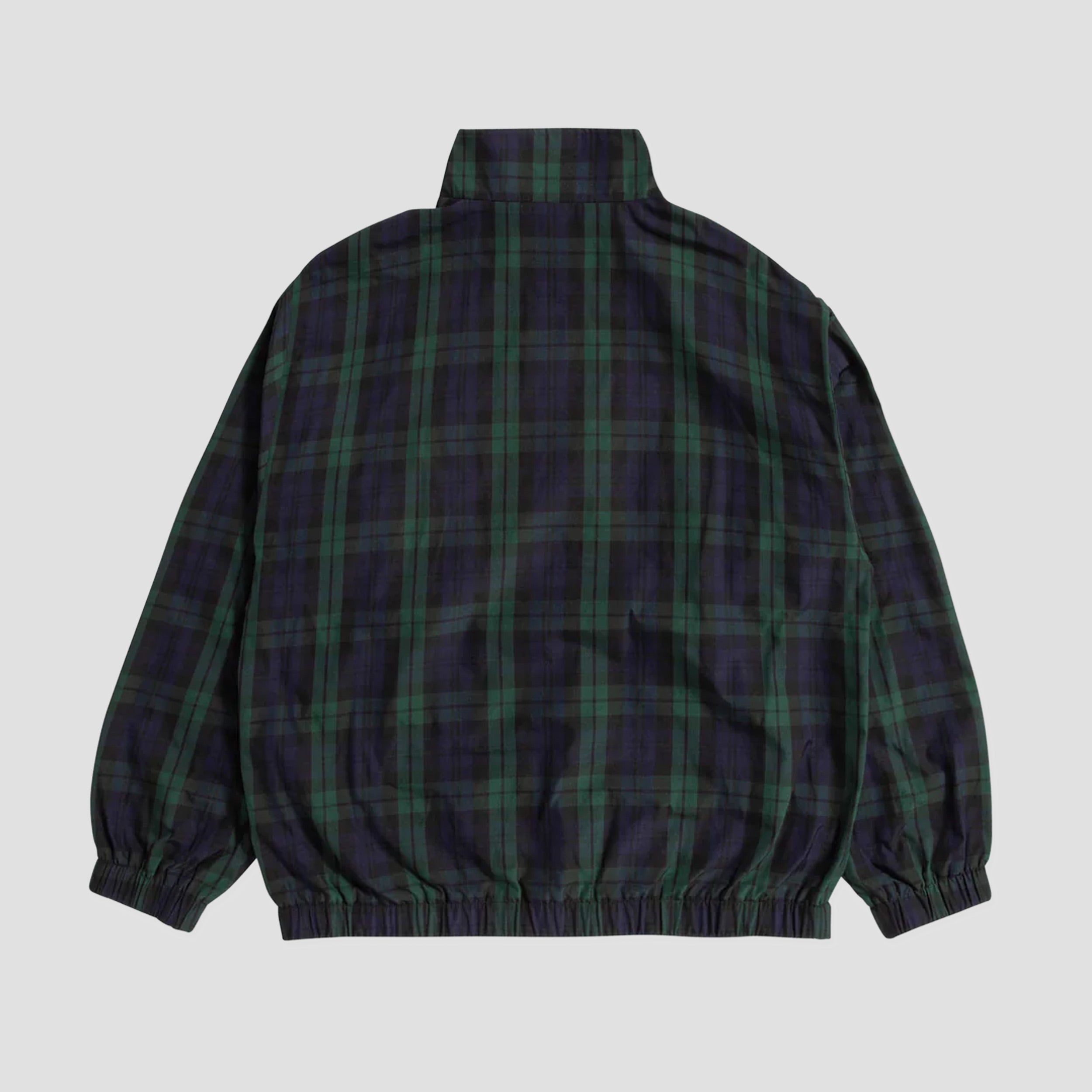 HUF Camden Plaid Track Jacket Navy Plaid