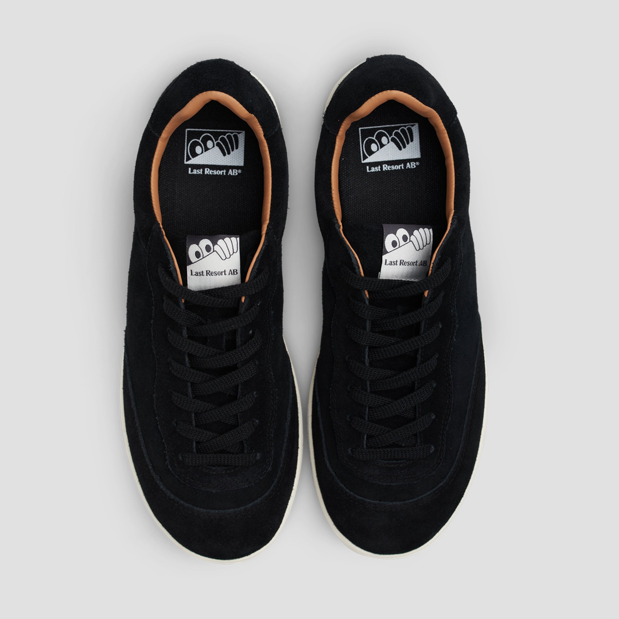 Last Resort AB CM001 Lo Suede Black / White