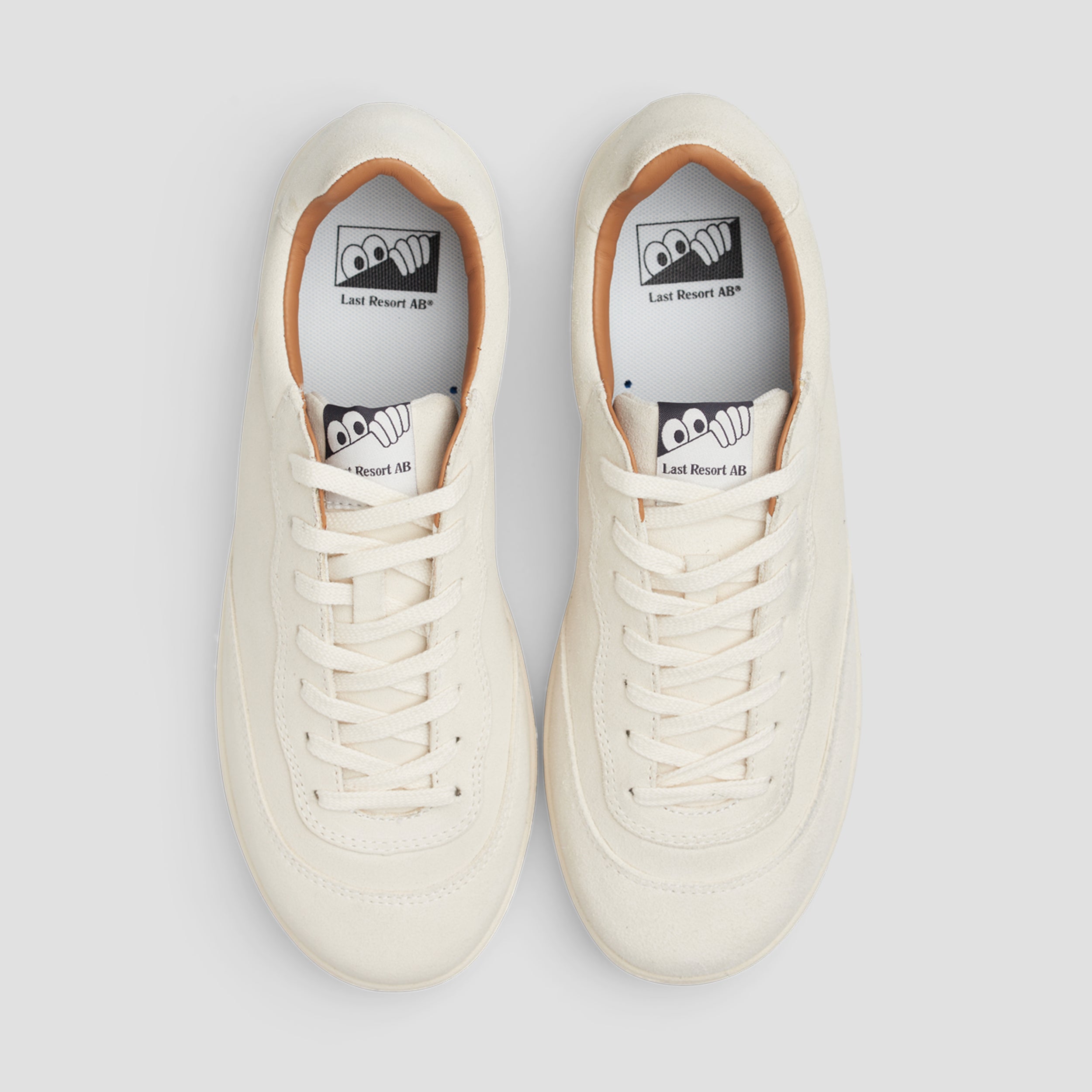 Last Resort AB CM001 Lo Suede White / White