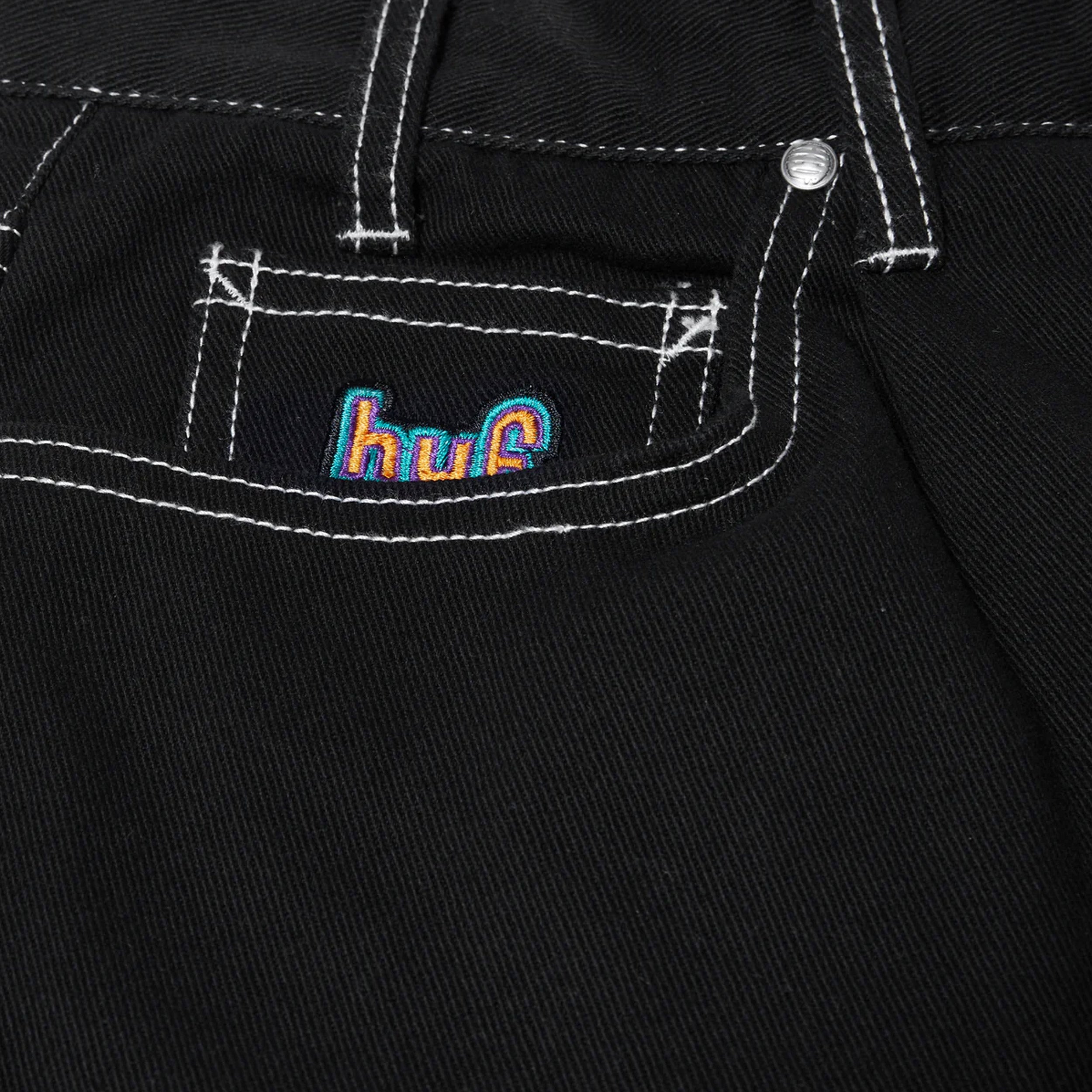 HUF Cromer Pant Black / White