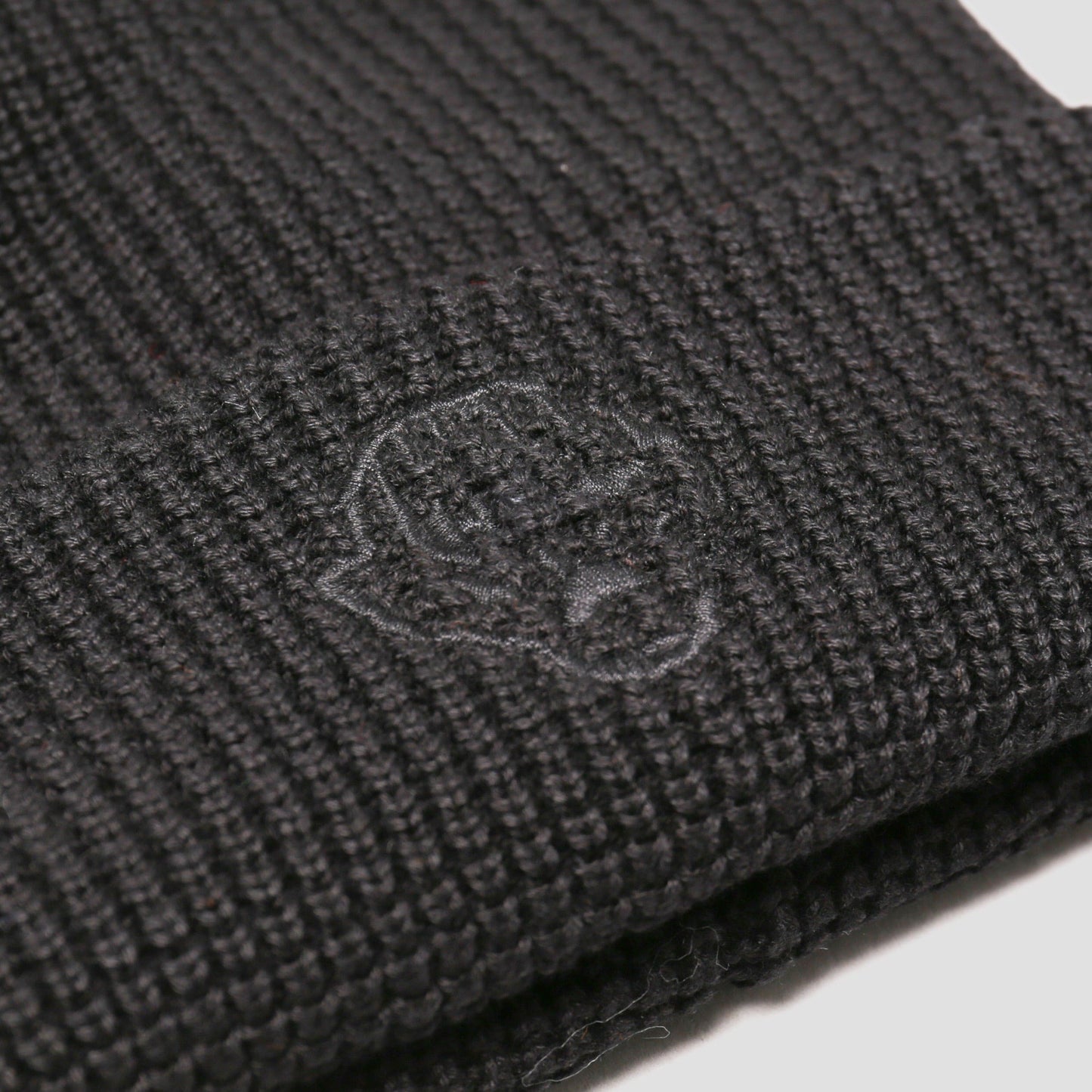 Dancer Waffle Knit Beanie Black