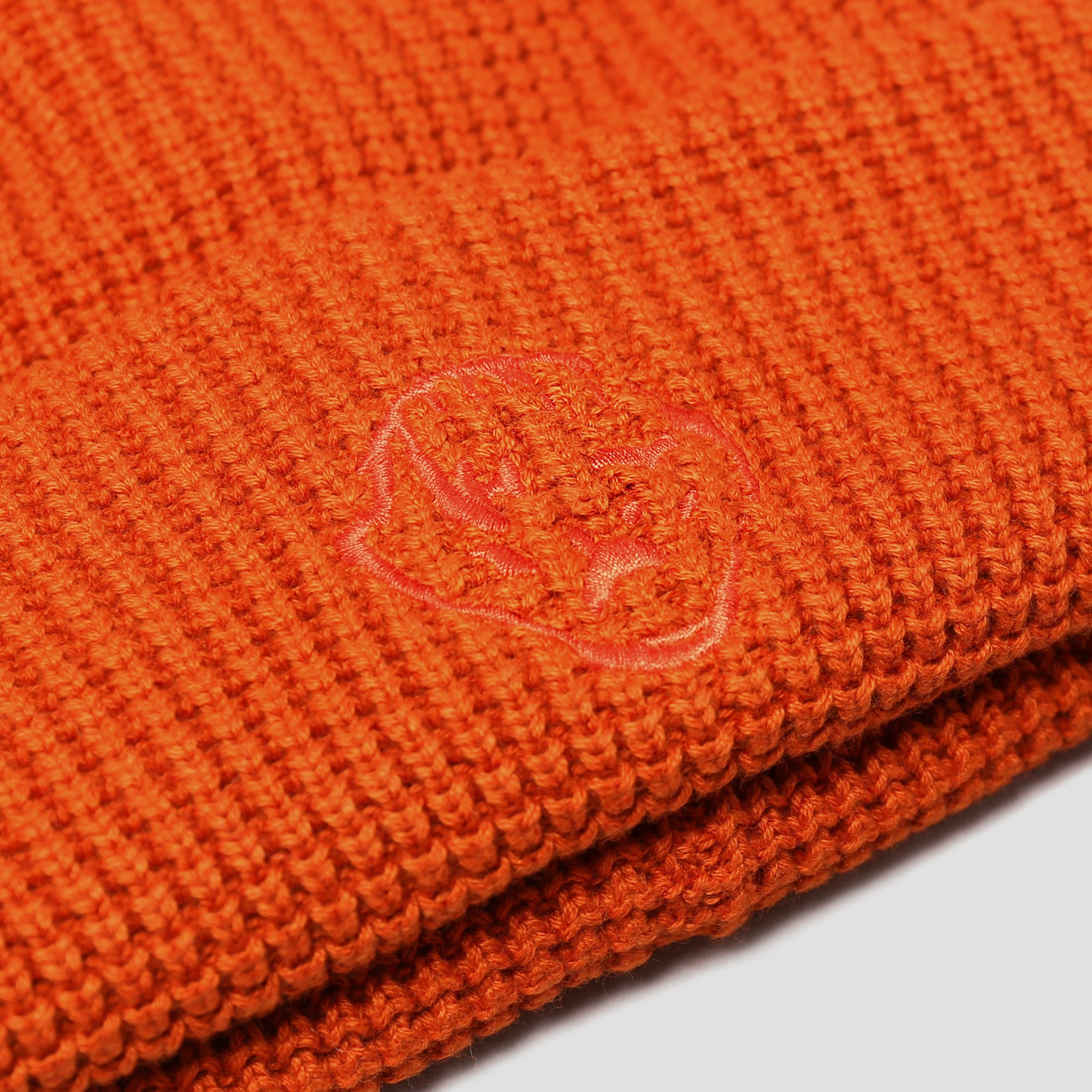 Dancer Waffle Knit Beanie Burnt Orange