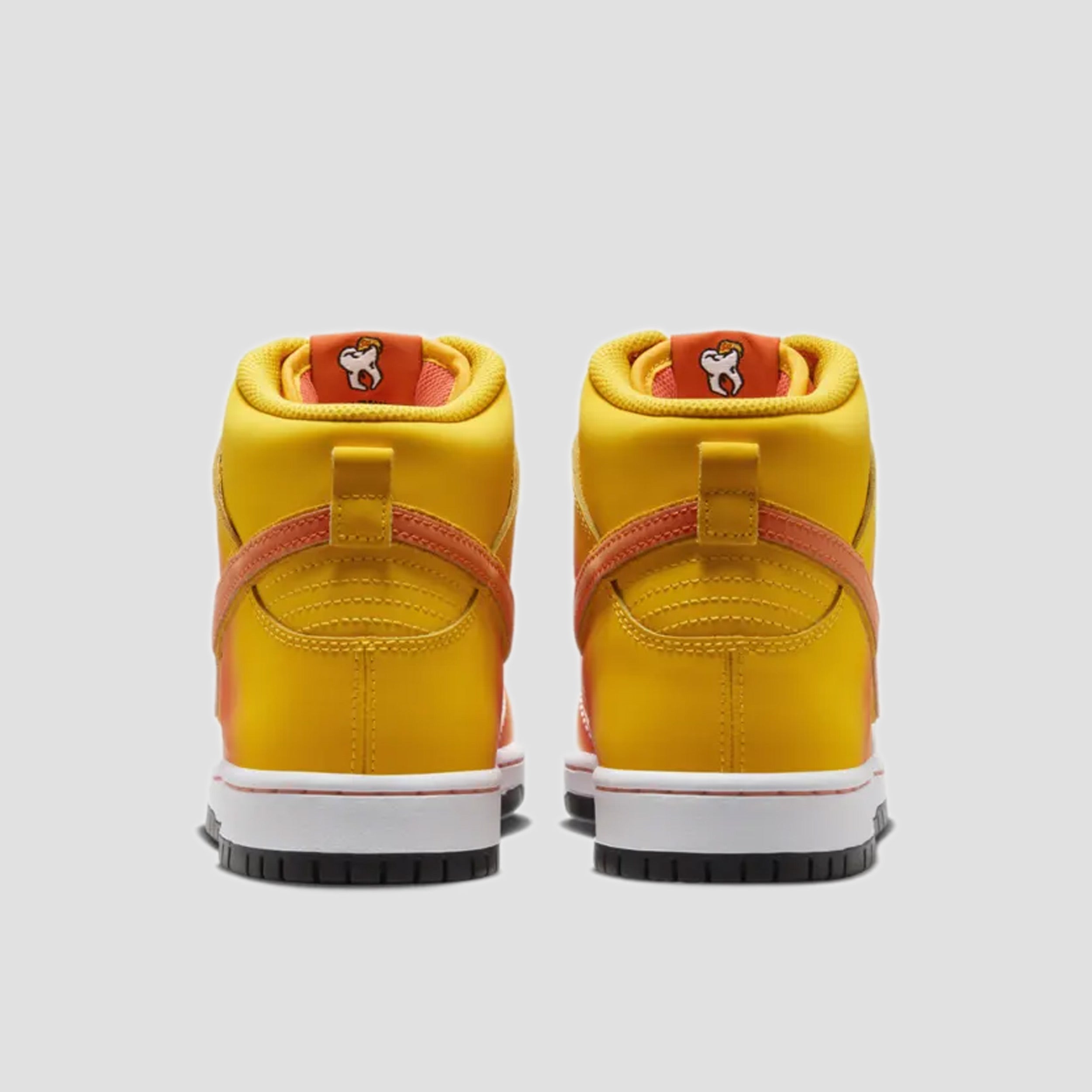 Nike SB Dunk High Pro Skate Shoes Amarillo / Orange / White / Black