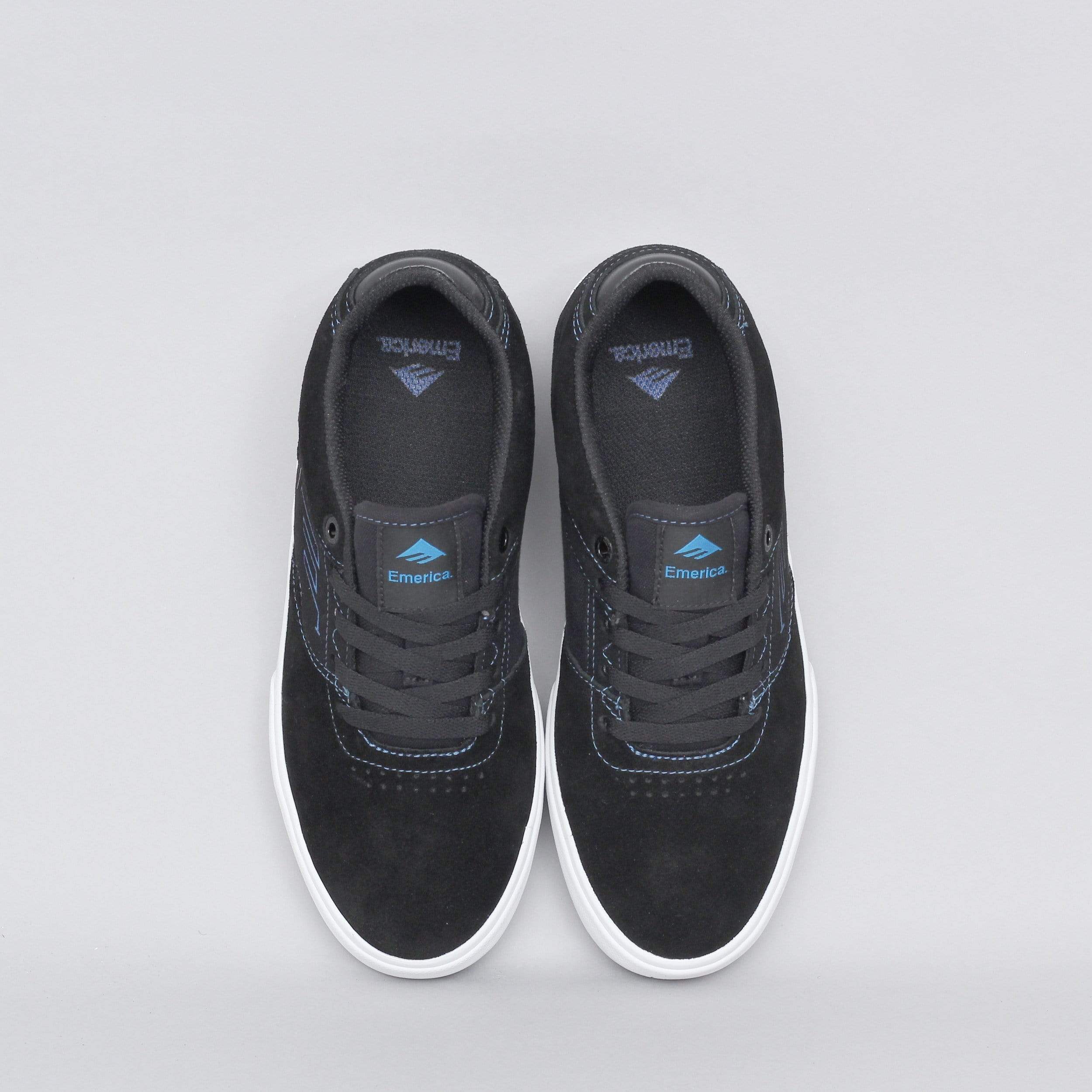 Emerica The Low Vulc Youth Shoes Black / Blue