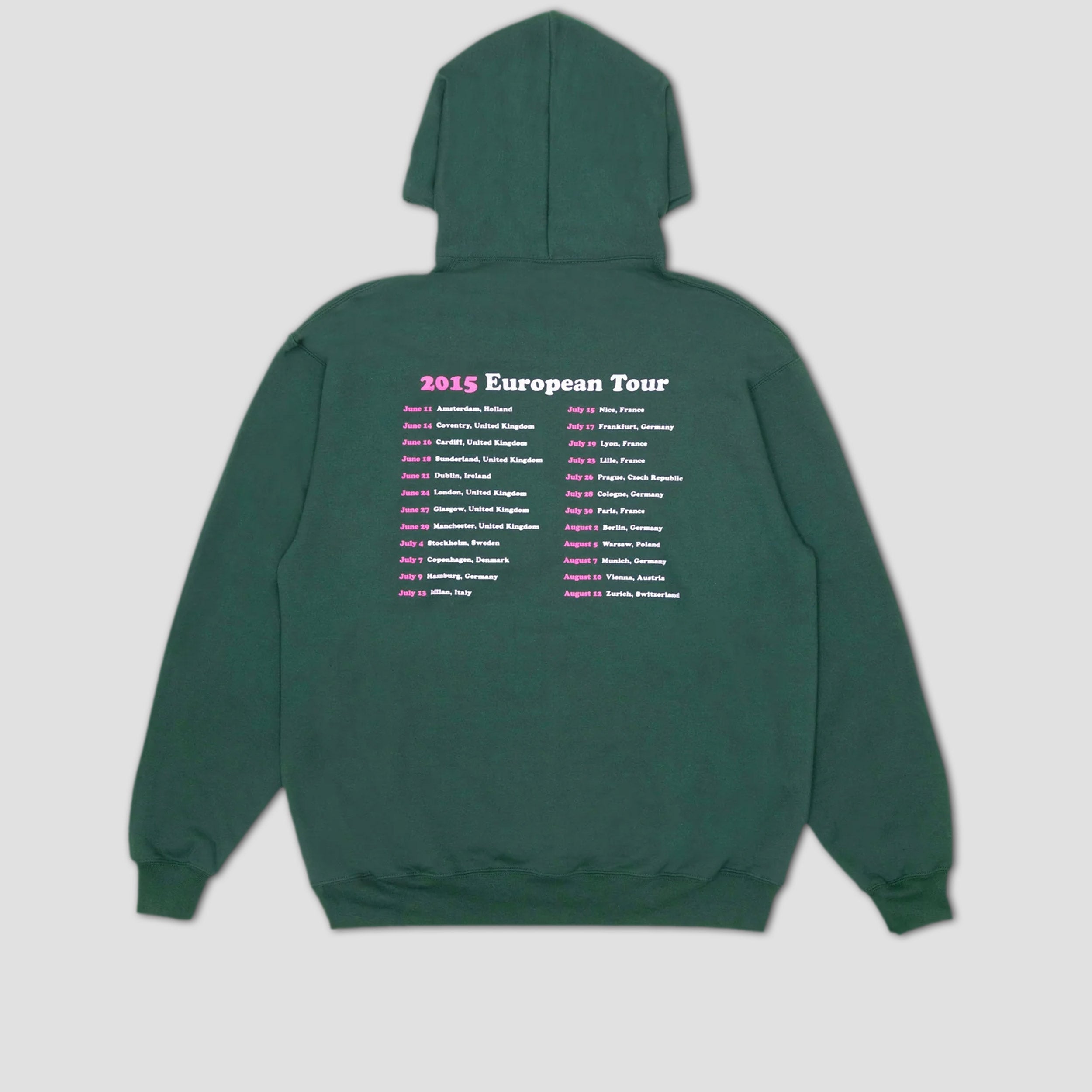 Quartersnacks Euro Tour Hood Forest Green