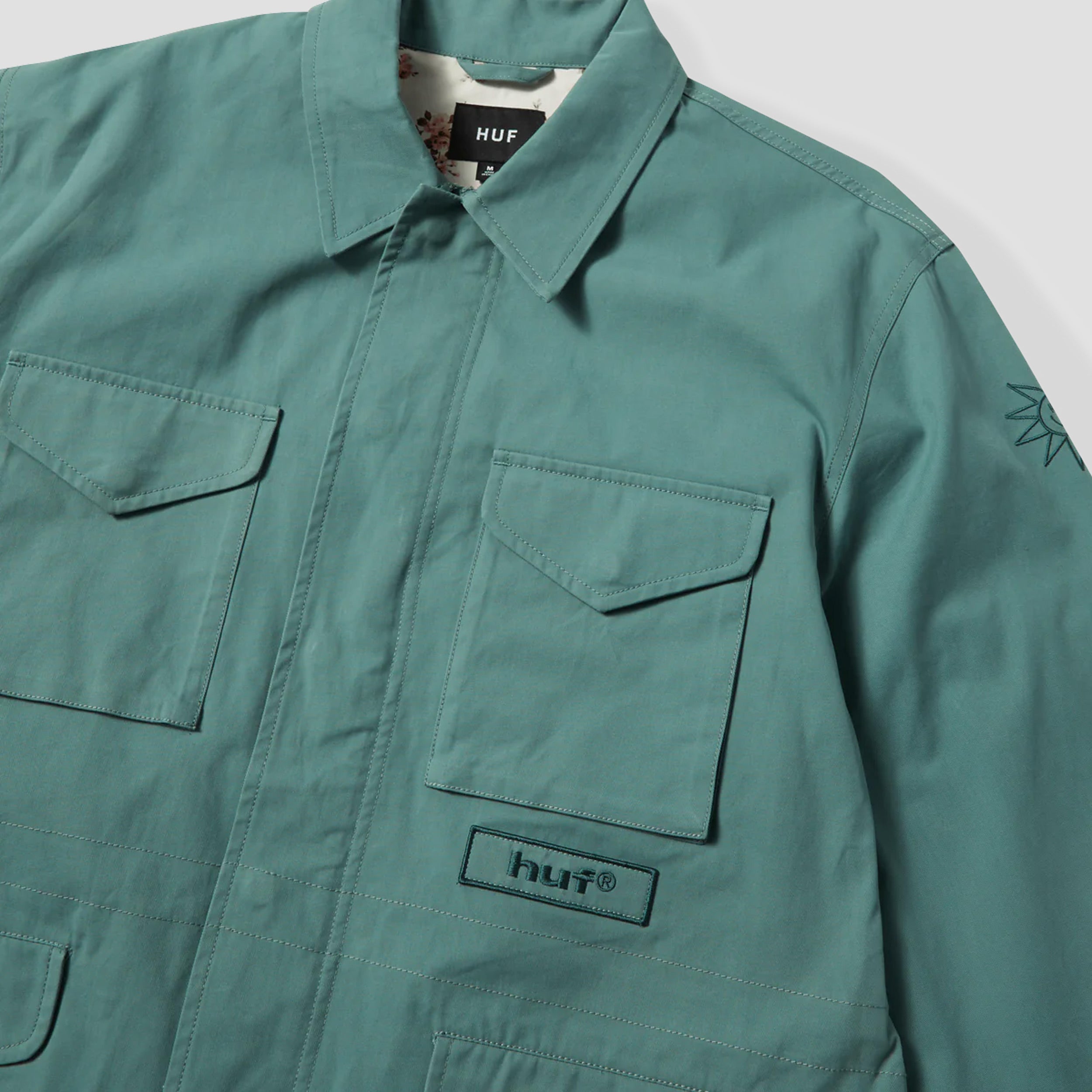 HUF Field Jacket Sage