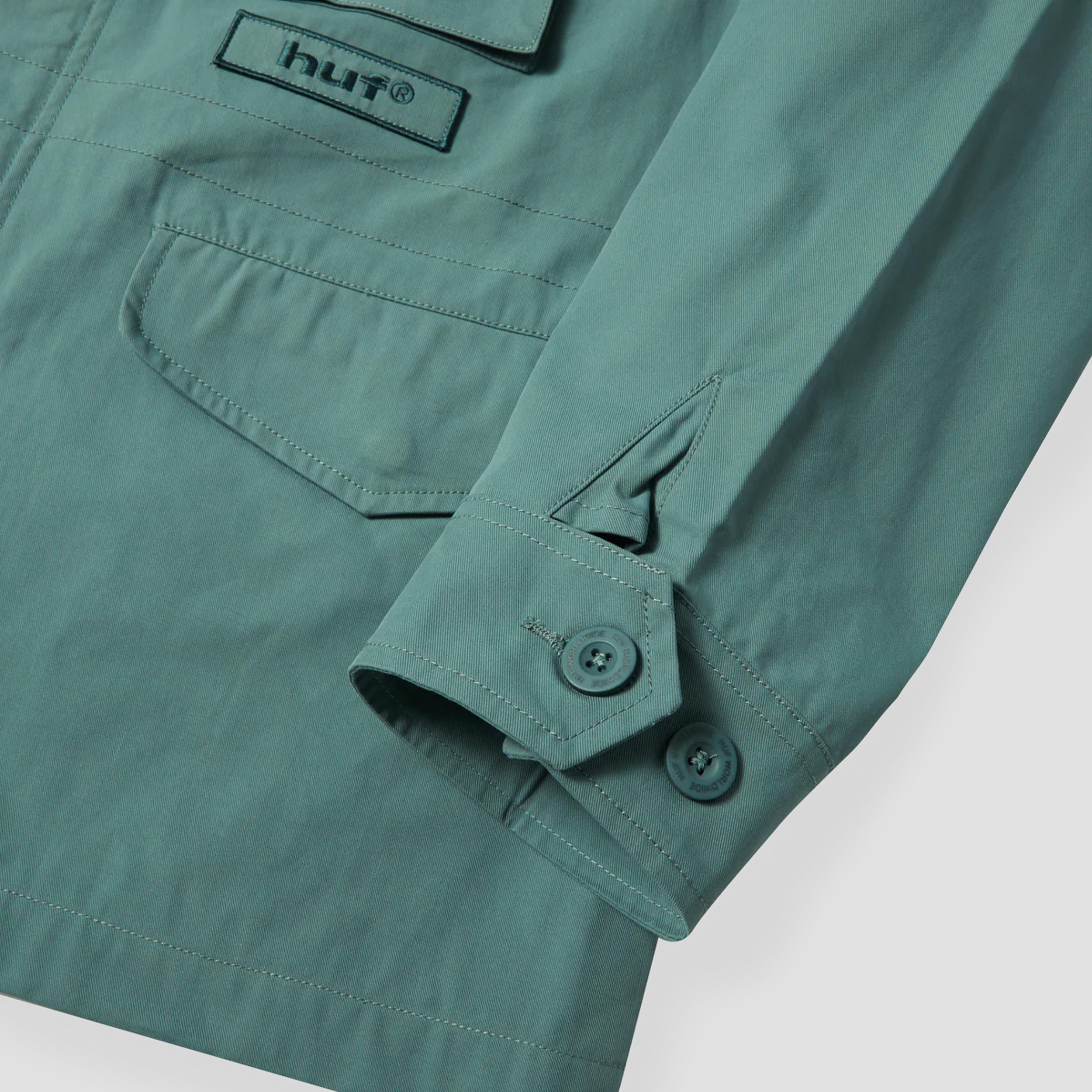 HUF Field Jacket Sage