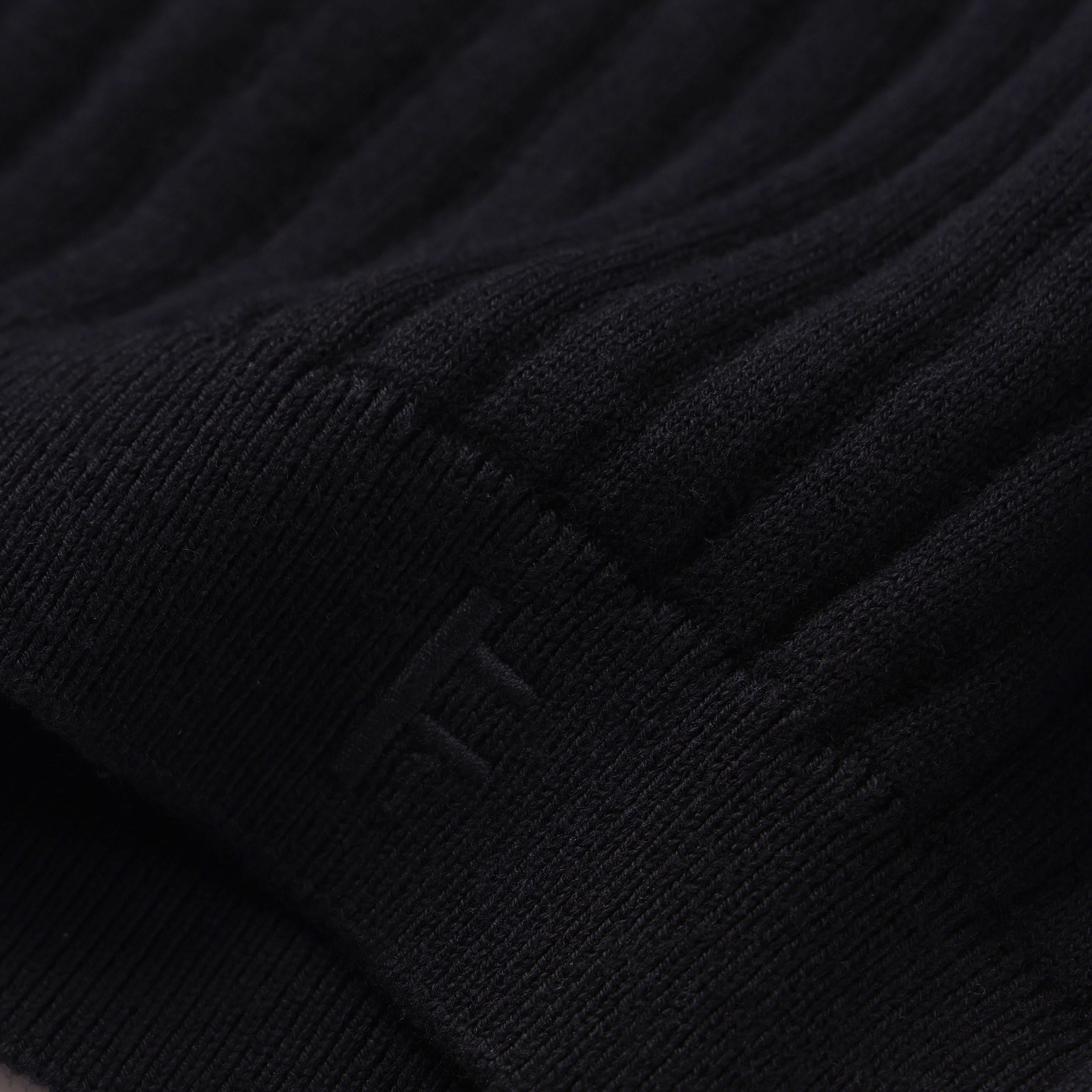 Former Franchise Longsleeve Knit Polo Black