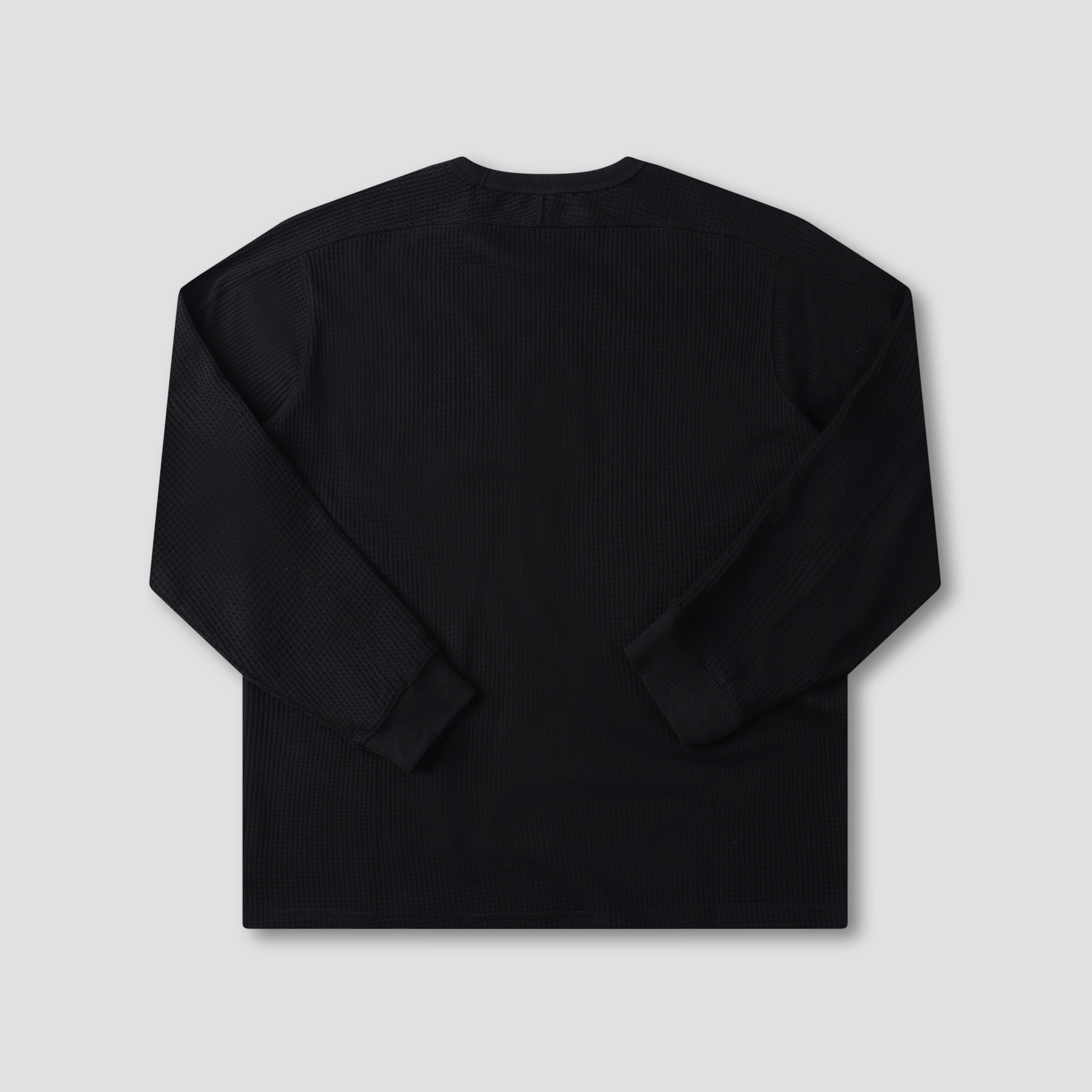 Former Franchise Waffle Longsleeve T-Shirt Black