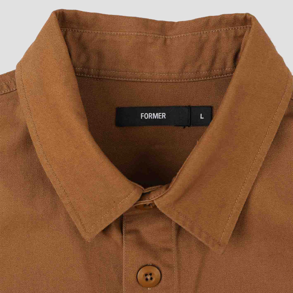 Former Legacy Longsleeve Overshirt Copper