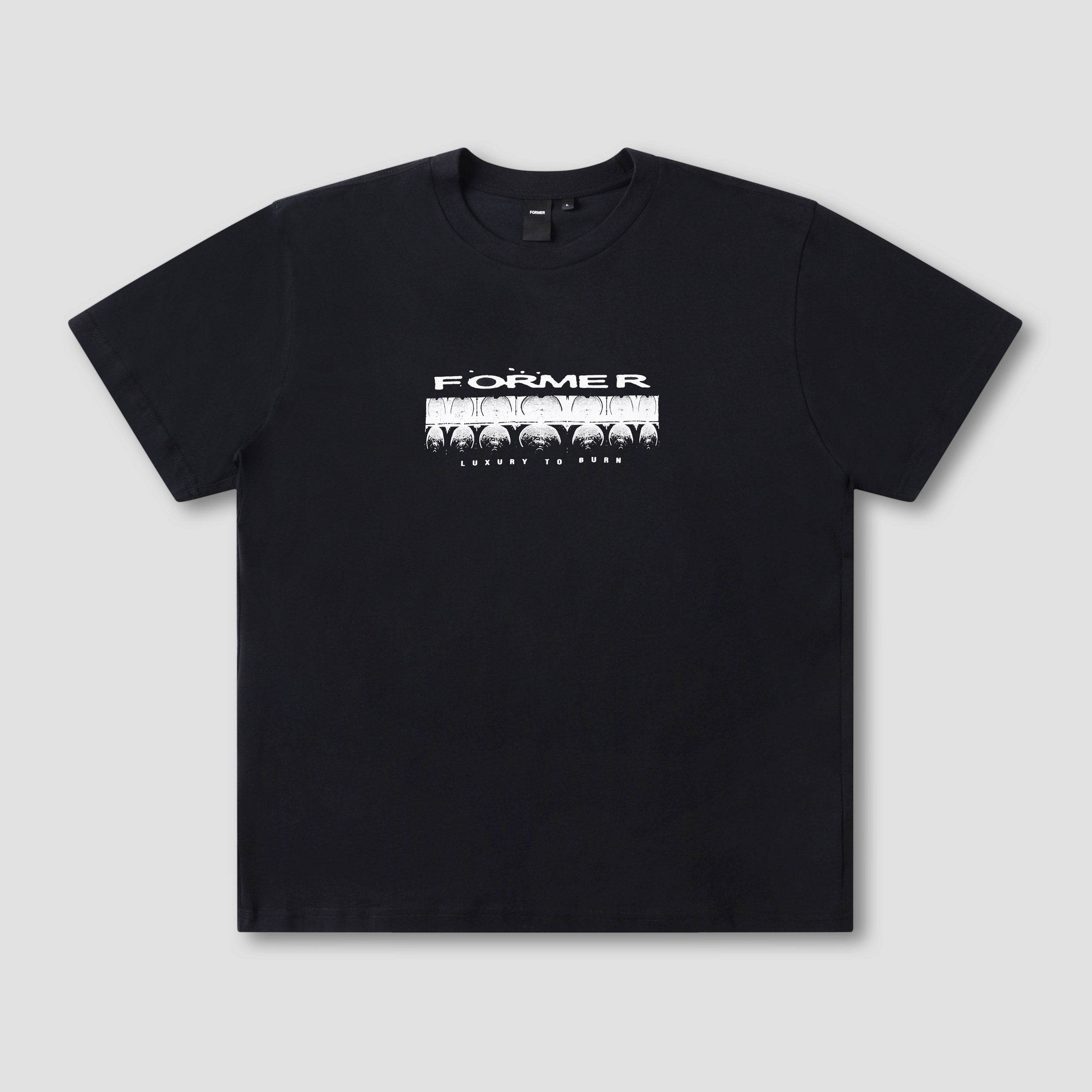 Former Quaver T-Shirt Washed Black