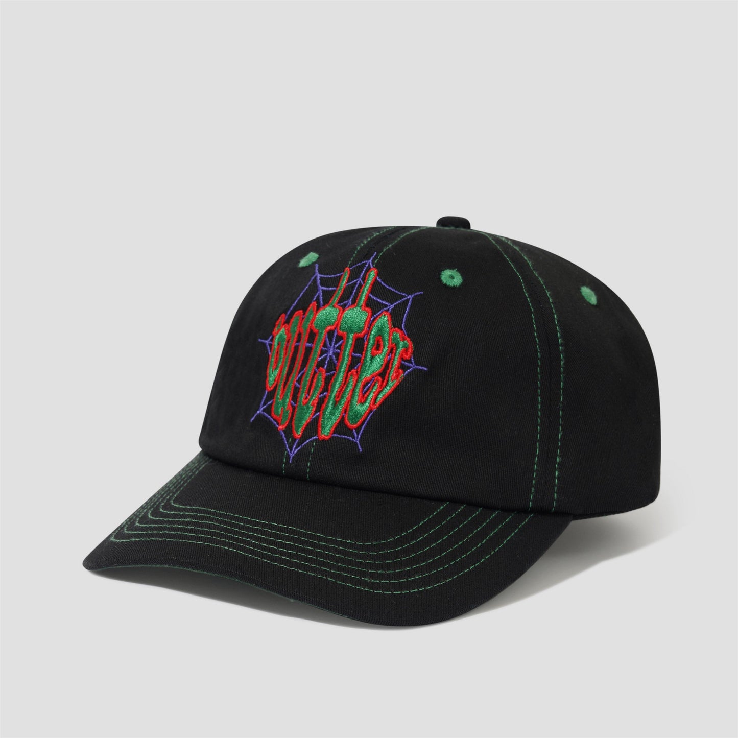 Butter Goods Frenzy 6 Panel Cap Black