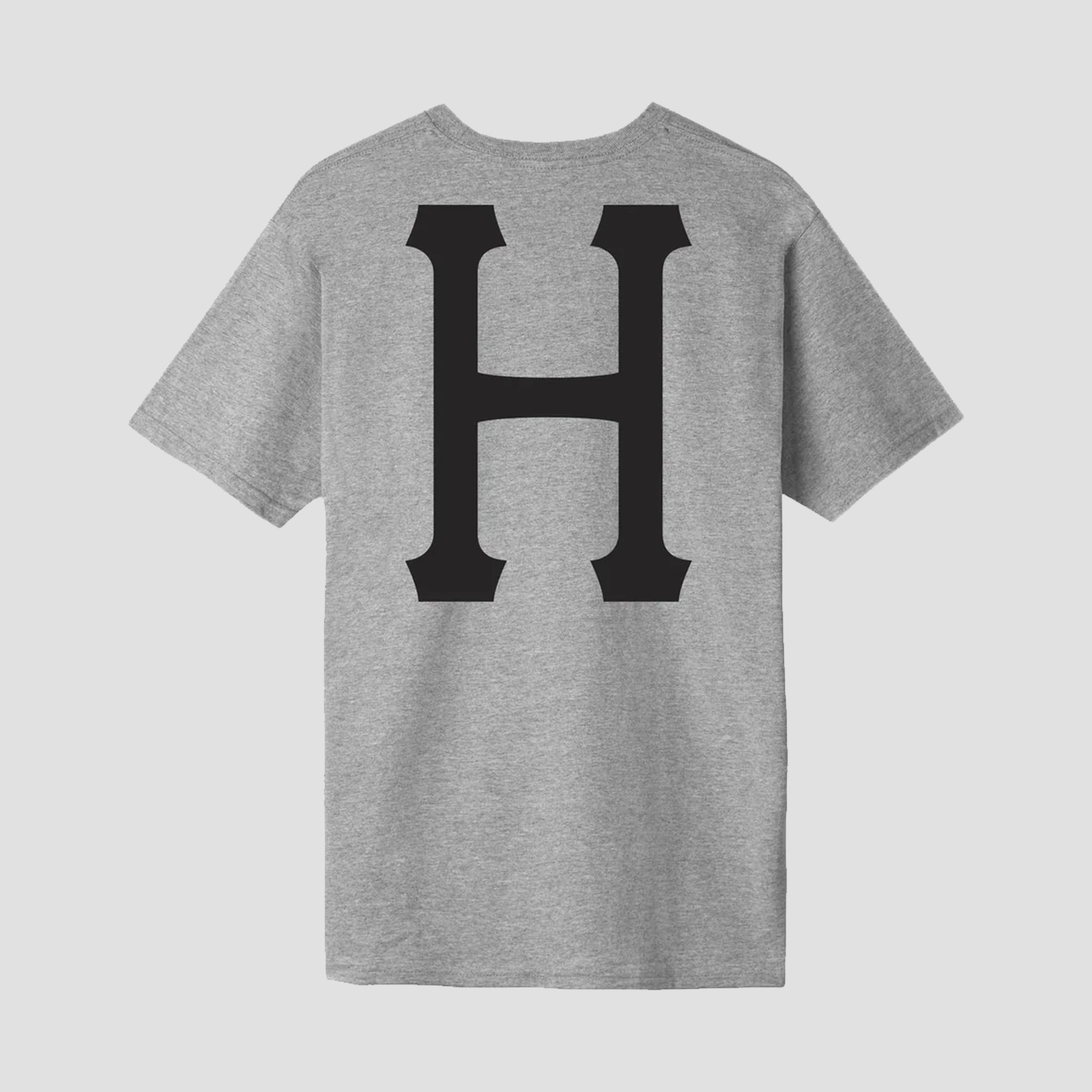 HUF Essentials Classic H T-Shirt Grey Heather