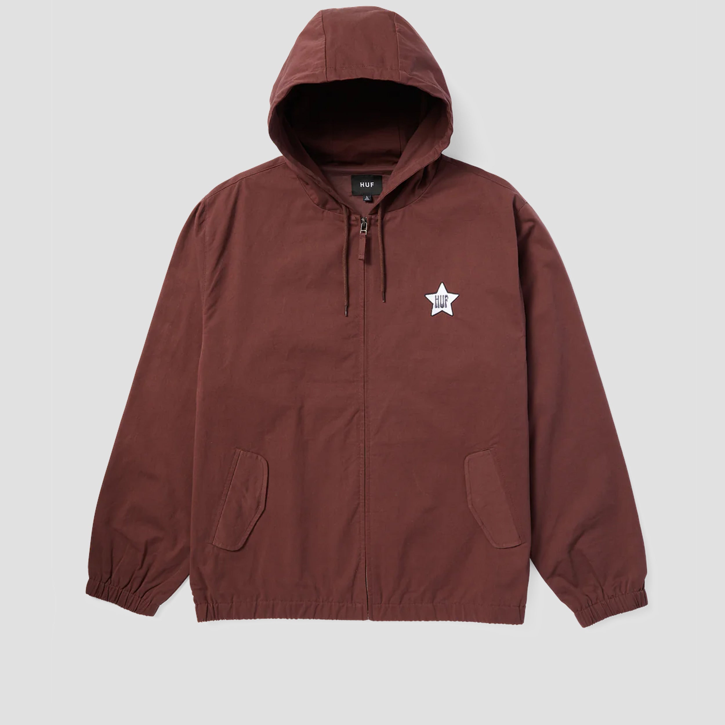 HUF H Stardust Jacket Eggplant