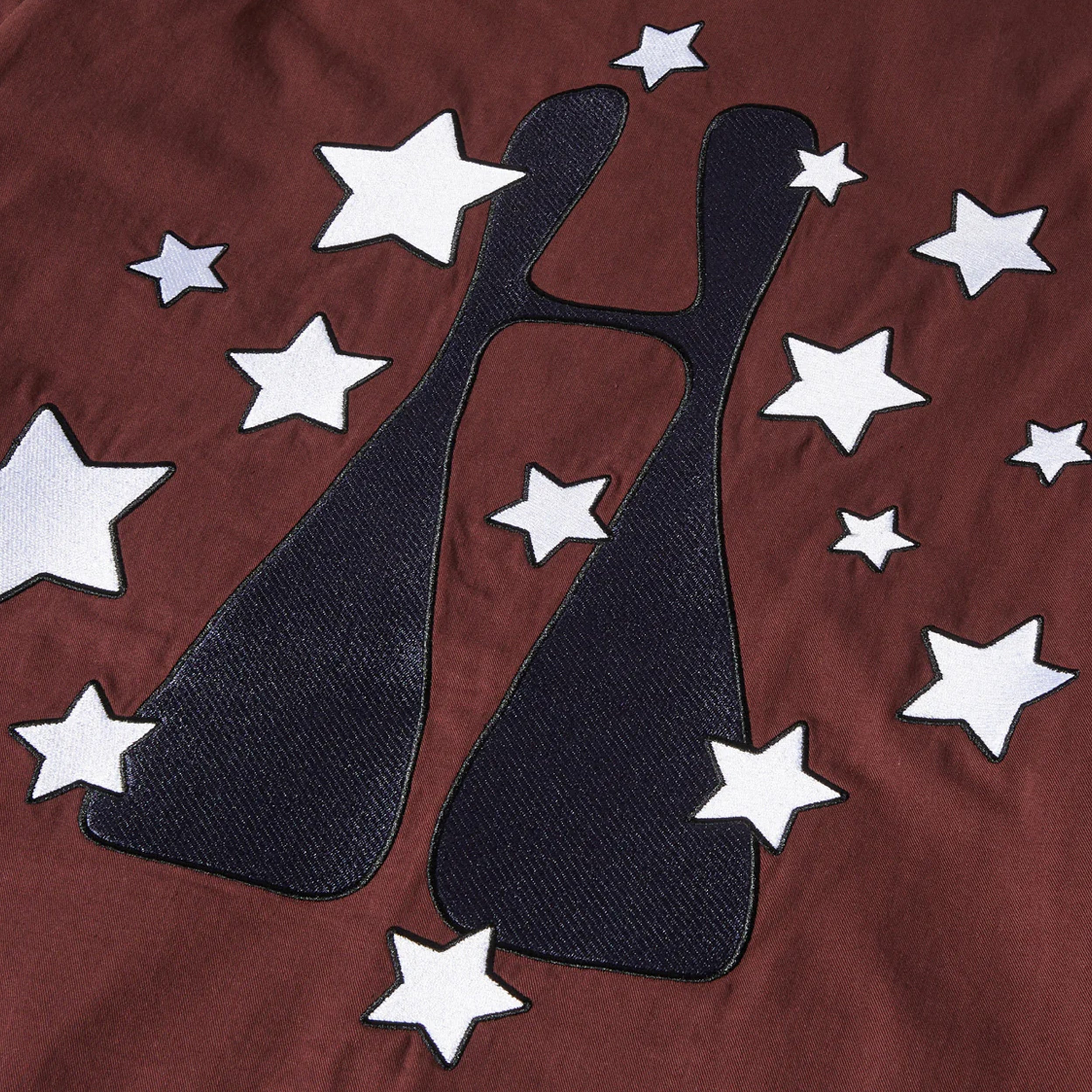 HUF H Stardust Jacket Eggplant