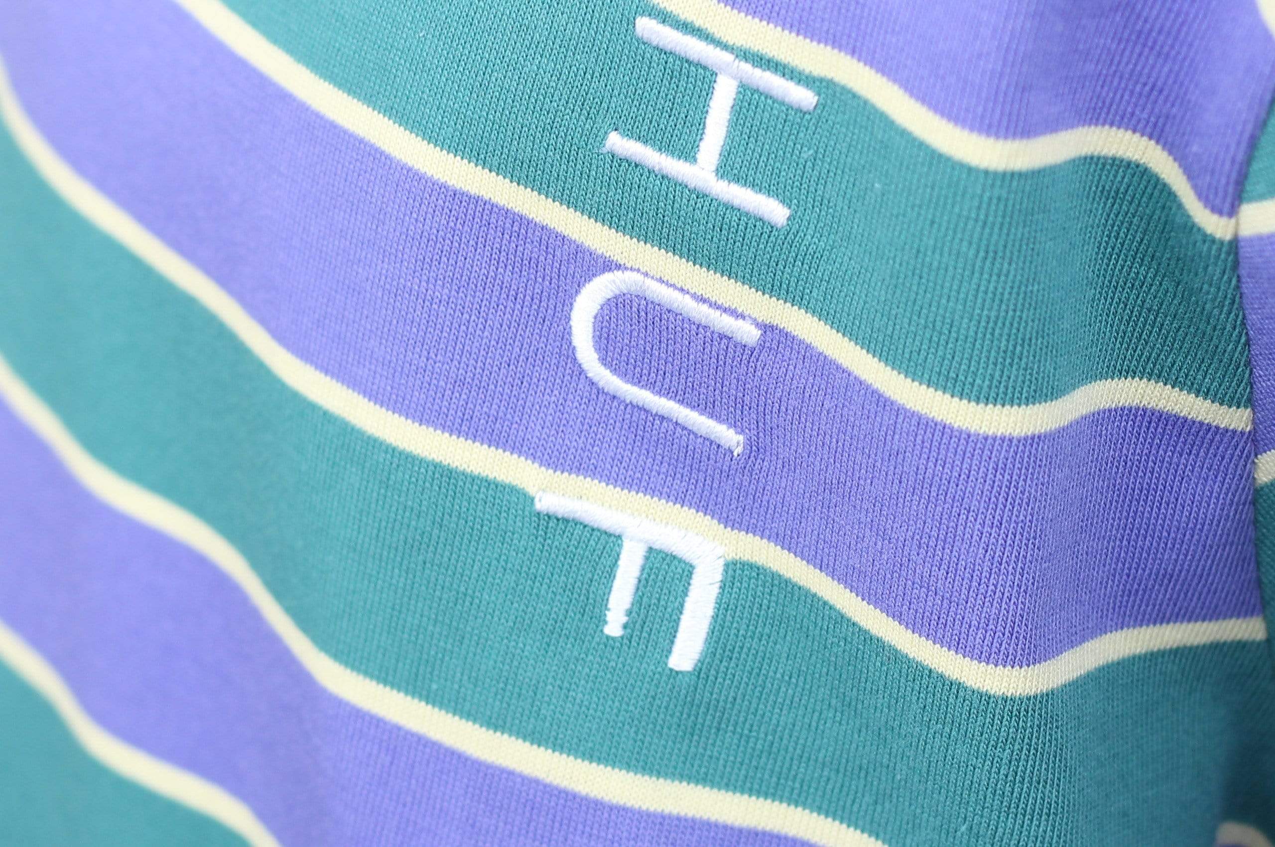 HUF Lexington Knit T-Shirt Blue Iris