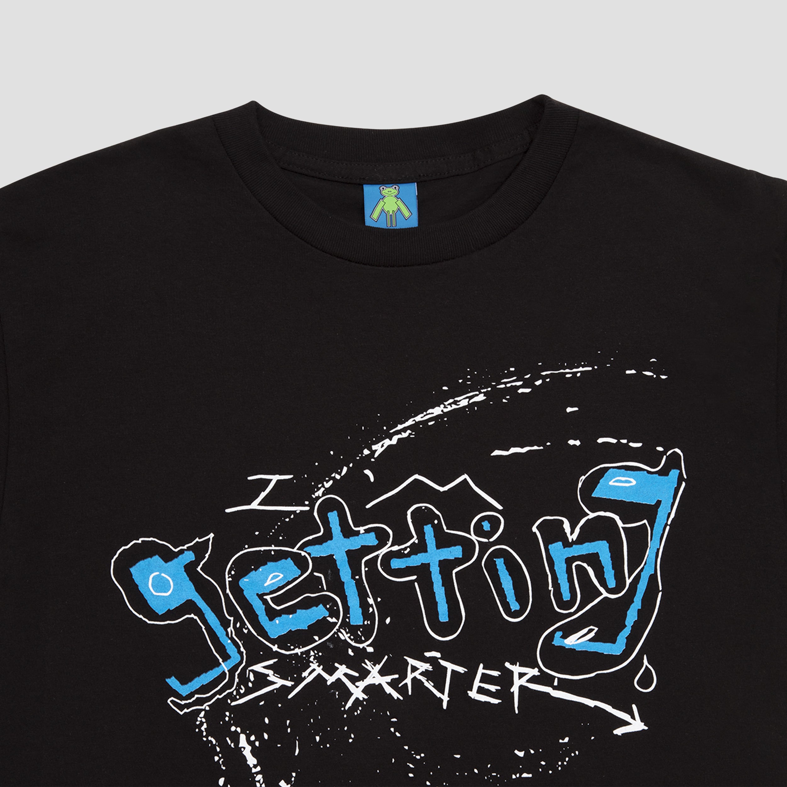 Frog I'm Getting Smarter T-Shirt Black